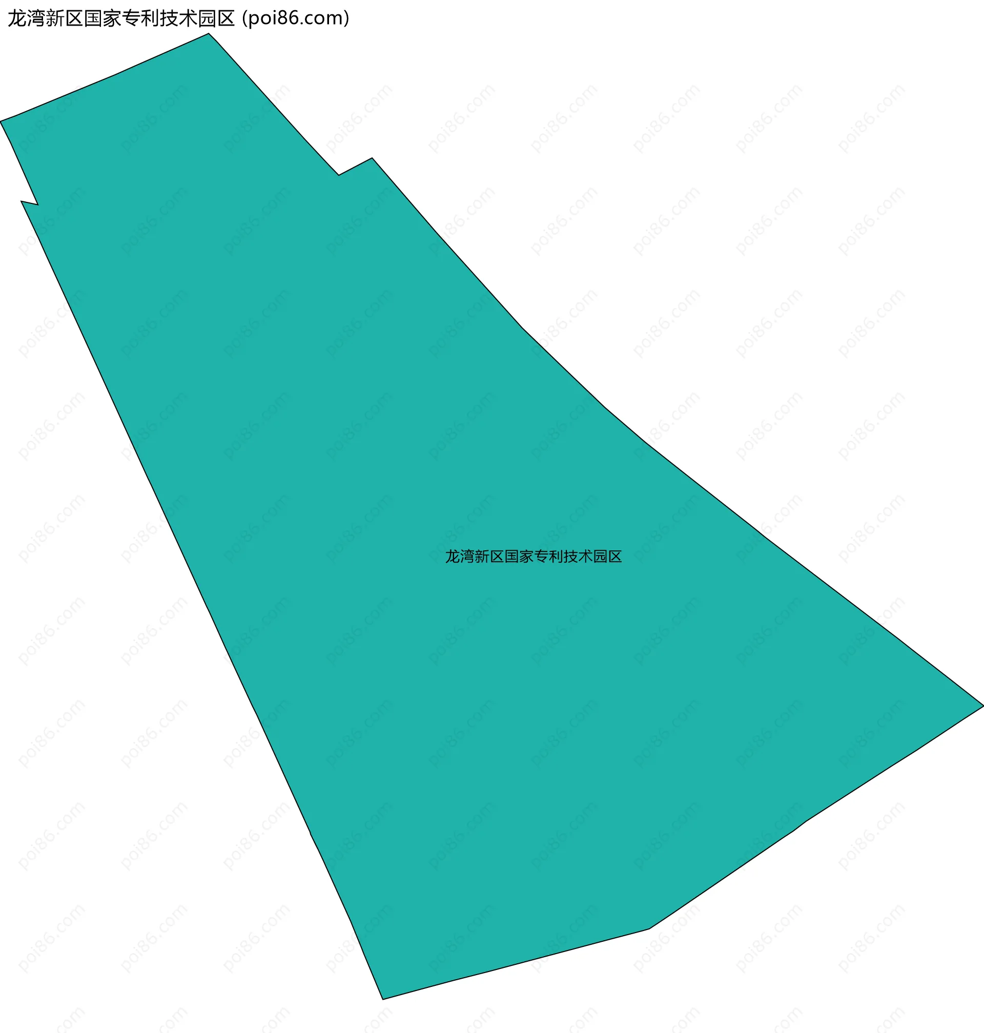 龙湾新区国家专利技术园区边界地图