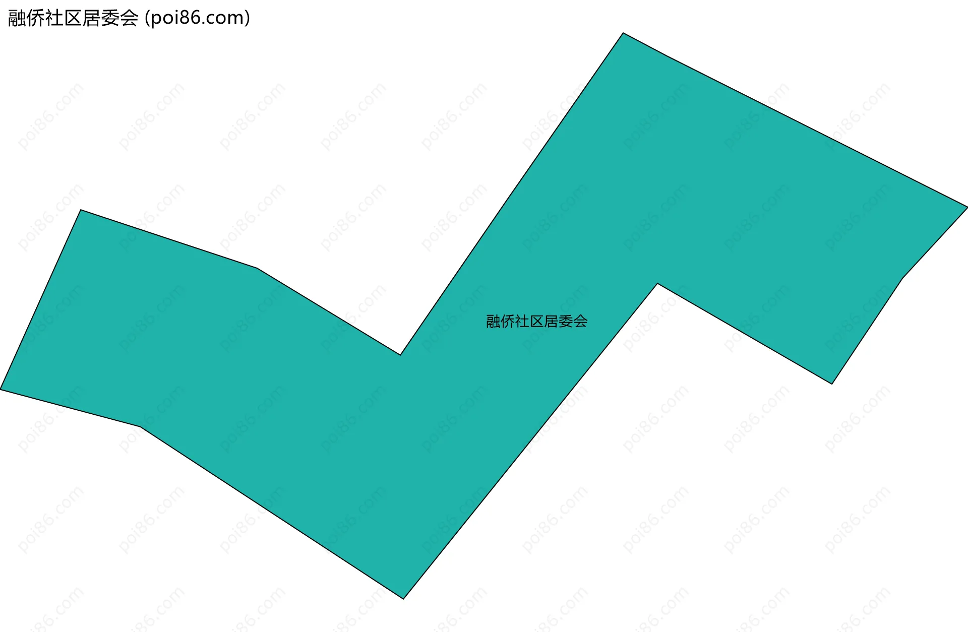 融侨社区居委会边界地图