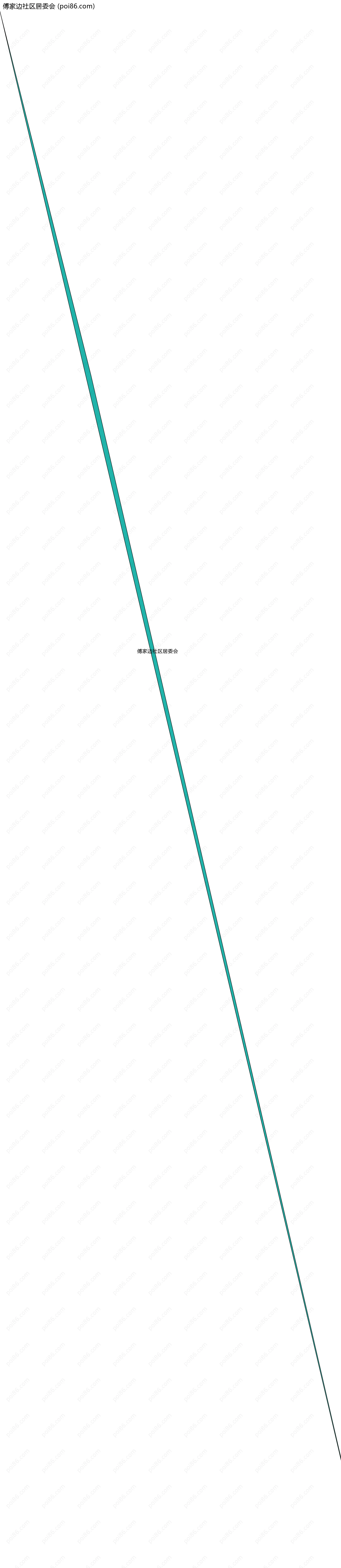 傅家边社区居委会边界地图