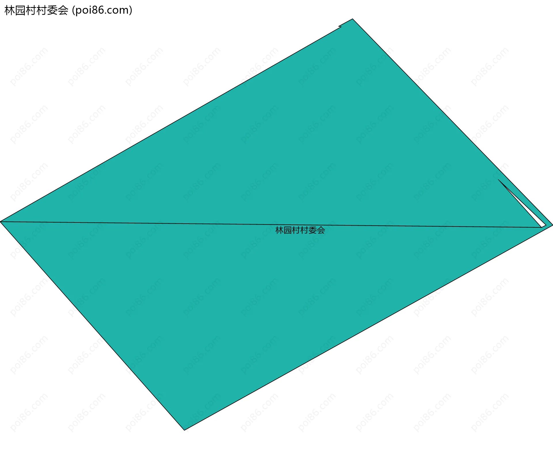 林园村村委会边界地图