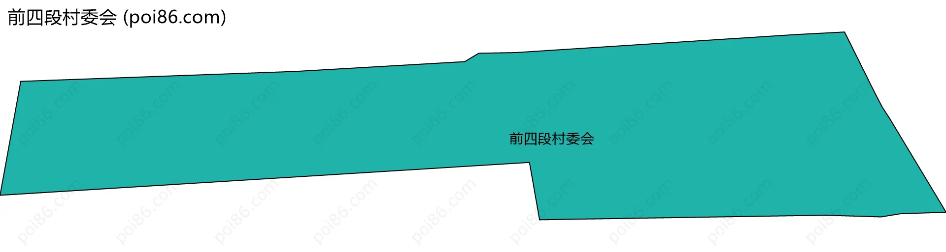 前四段村委会边界地图