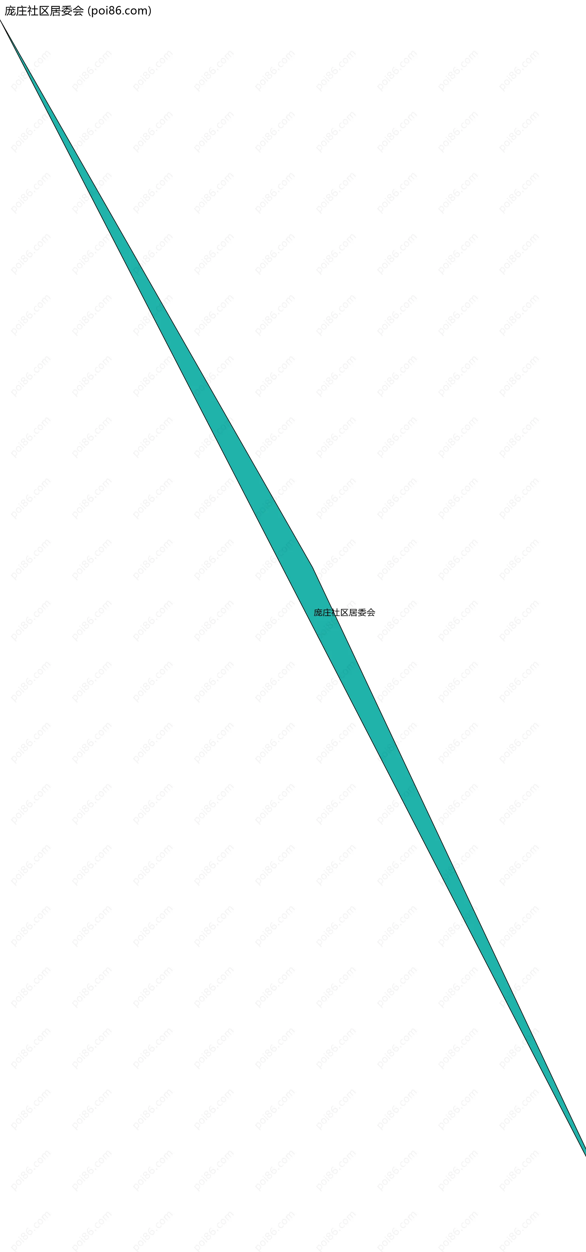 庞庄社区居委会边界地图