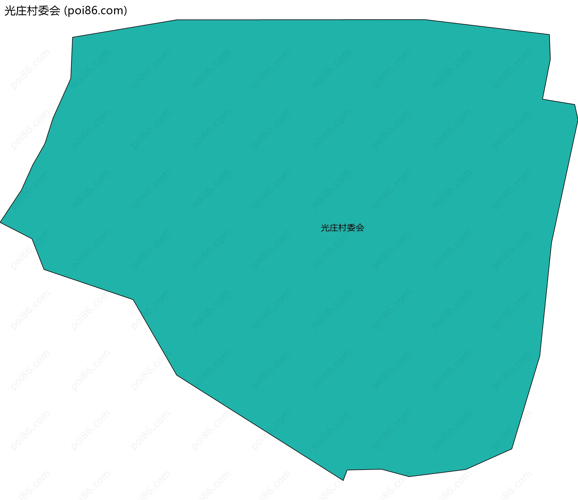 光庄村委会边界地图