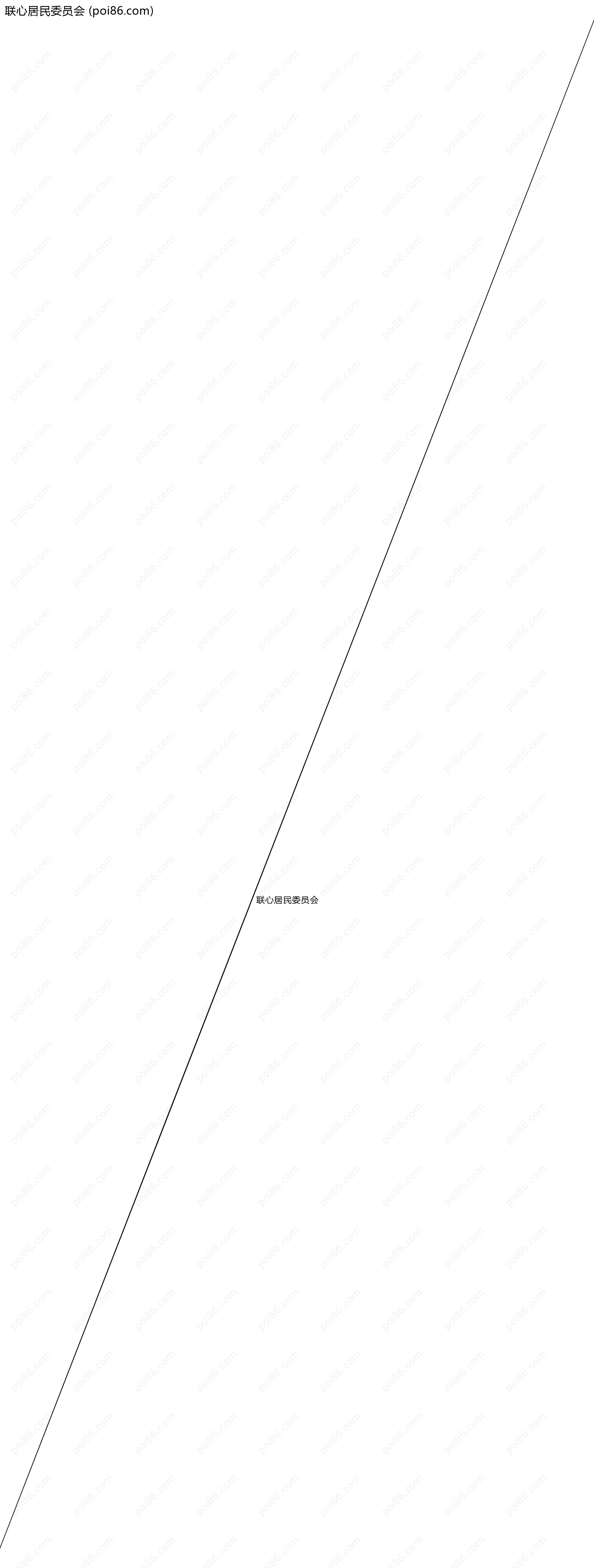 联心居民委员会边界地图