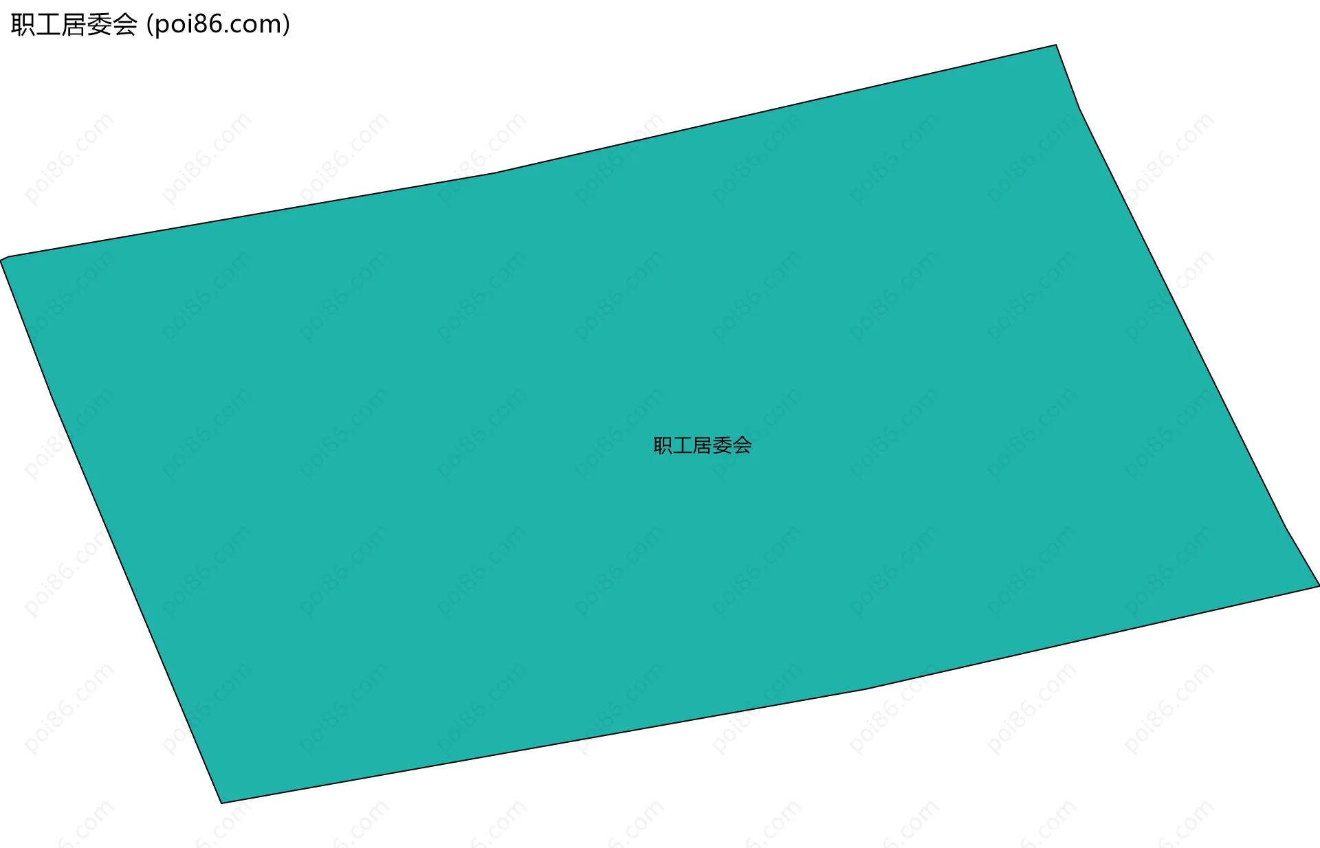 职工居委会边界地图