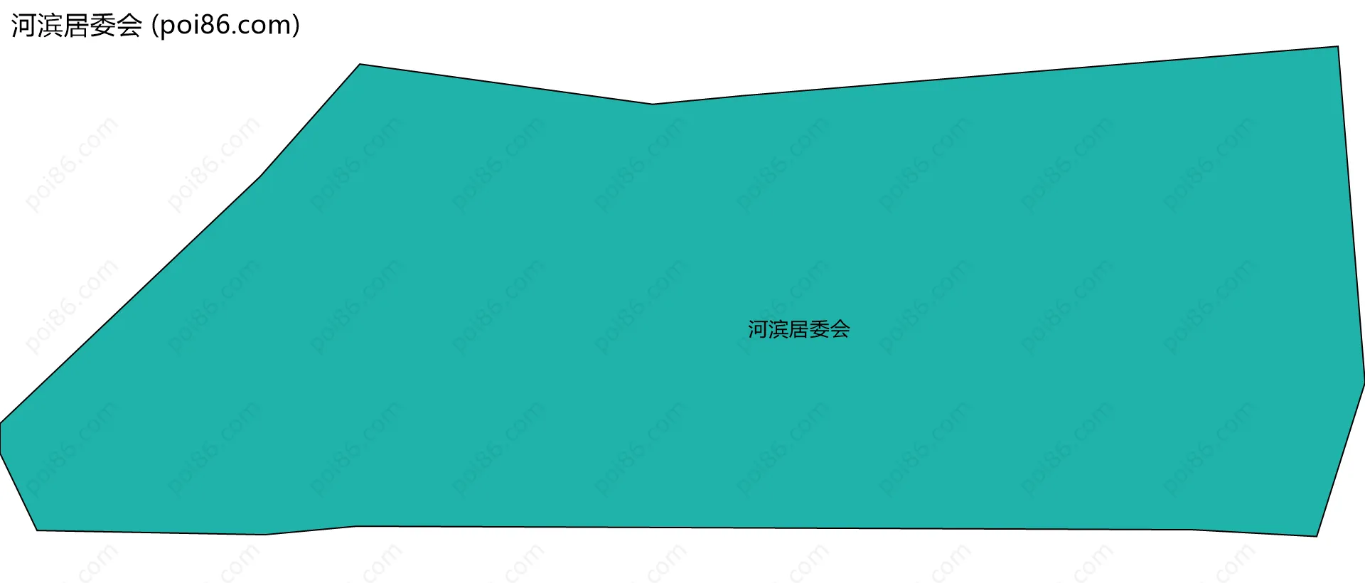 河滨居委会边界地图