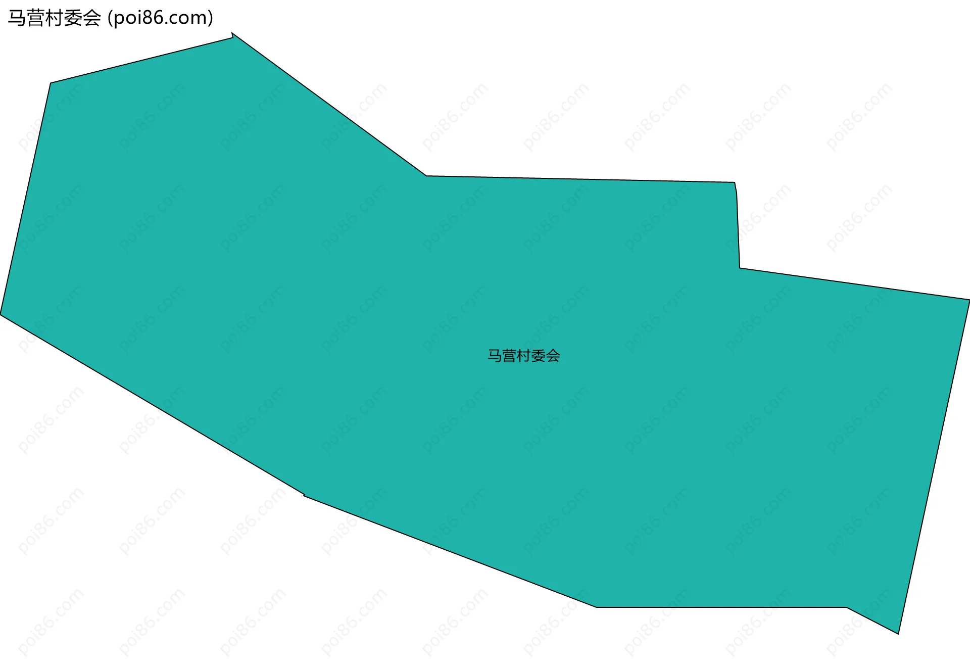 马营村委会边界地图