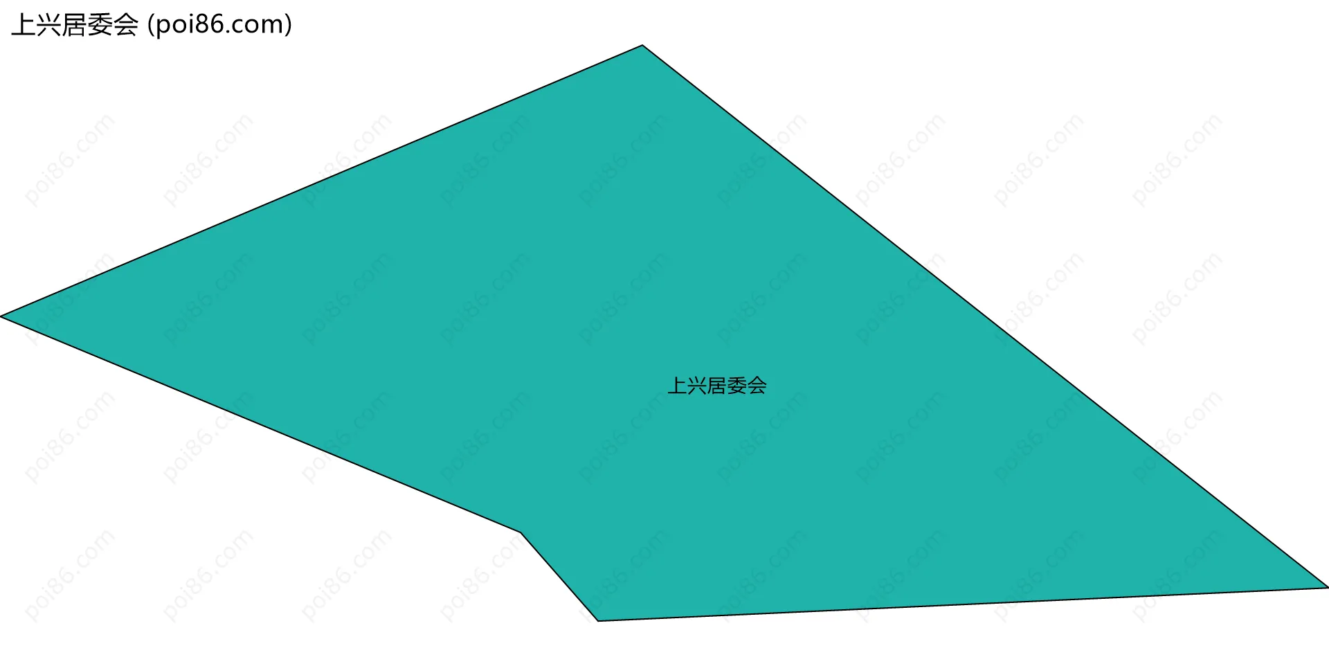 上兴居委会边界地图