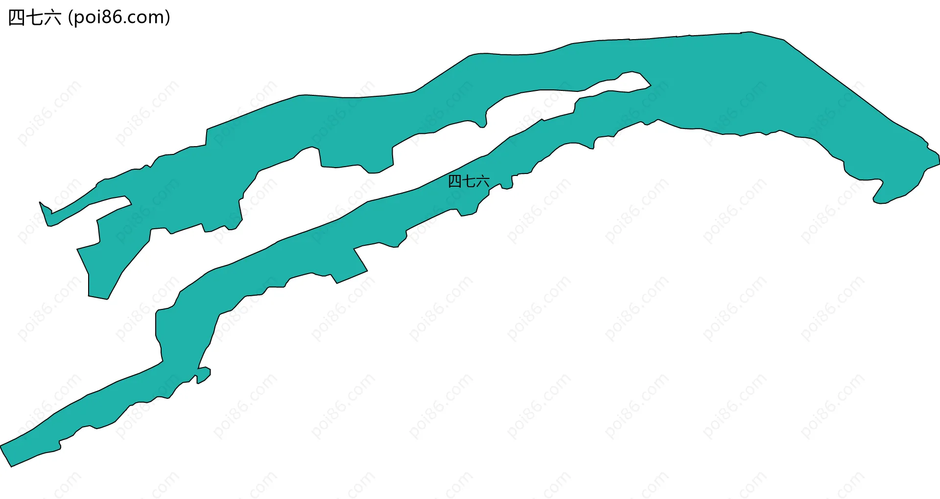 四七六边界地图