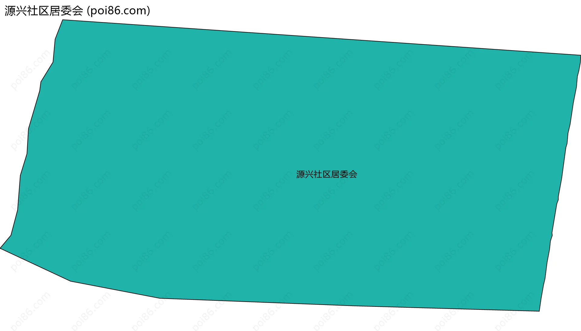 源兴社区居委会边界地图