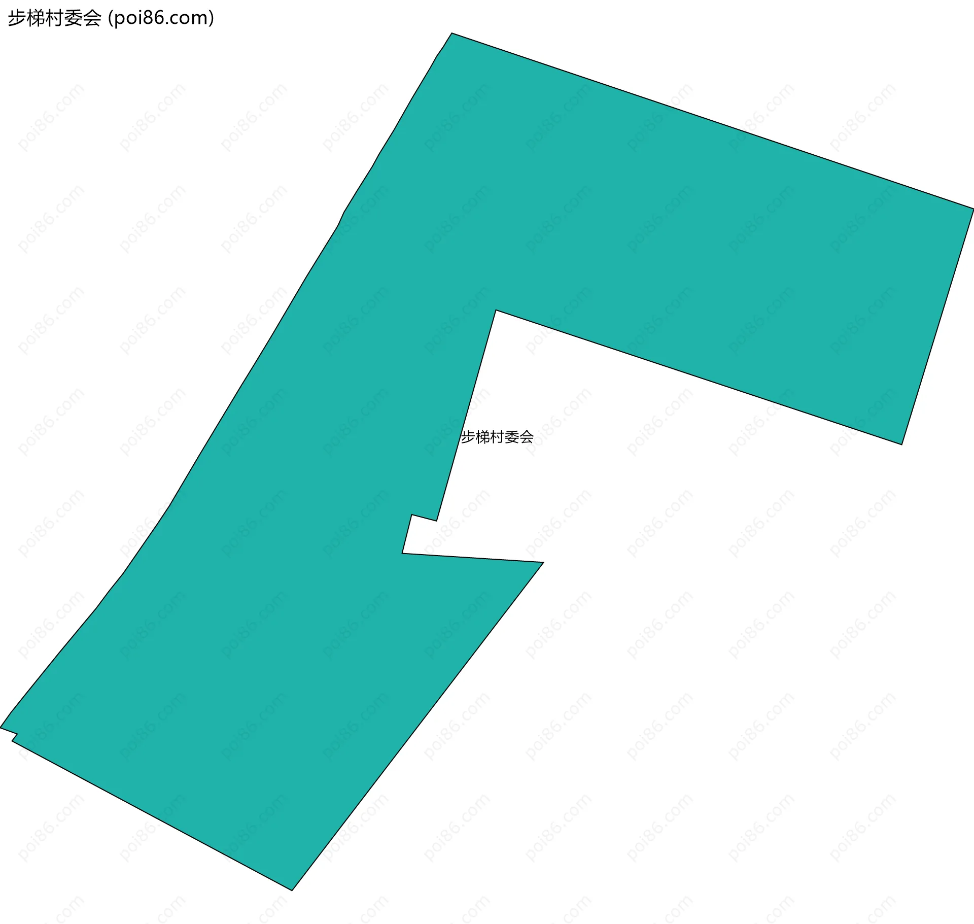 步梯村委会边界地图