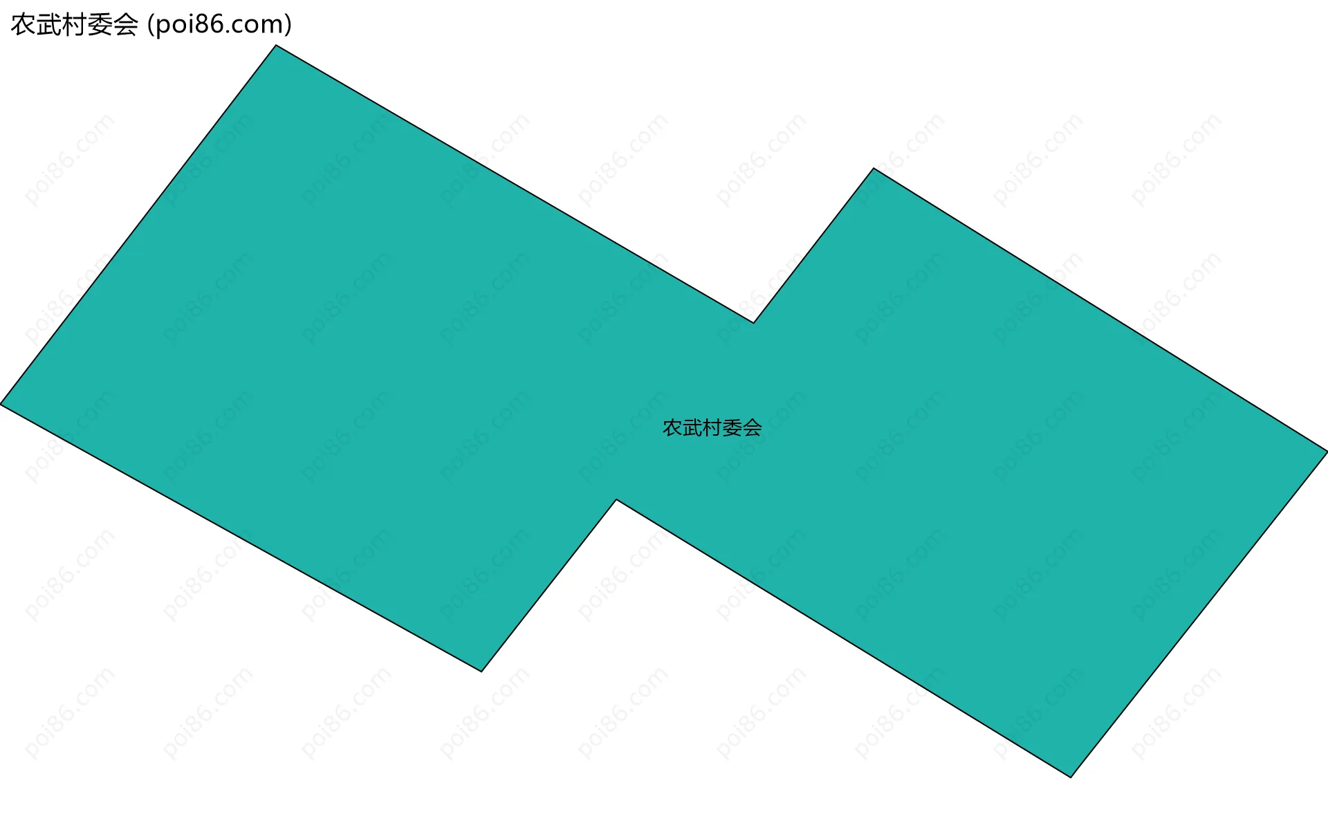 农武村委会边界地图
