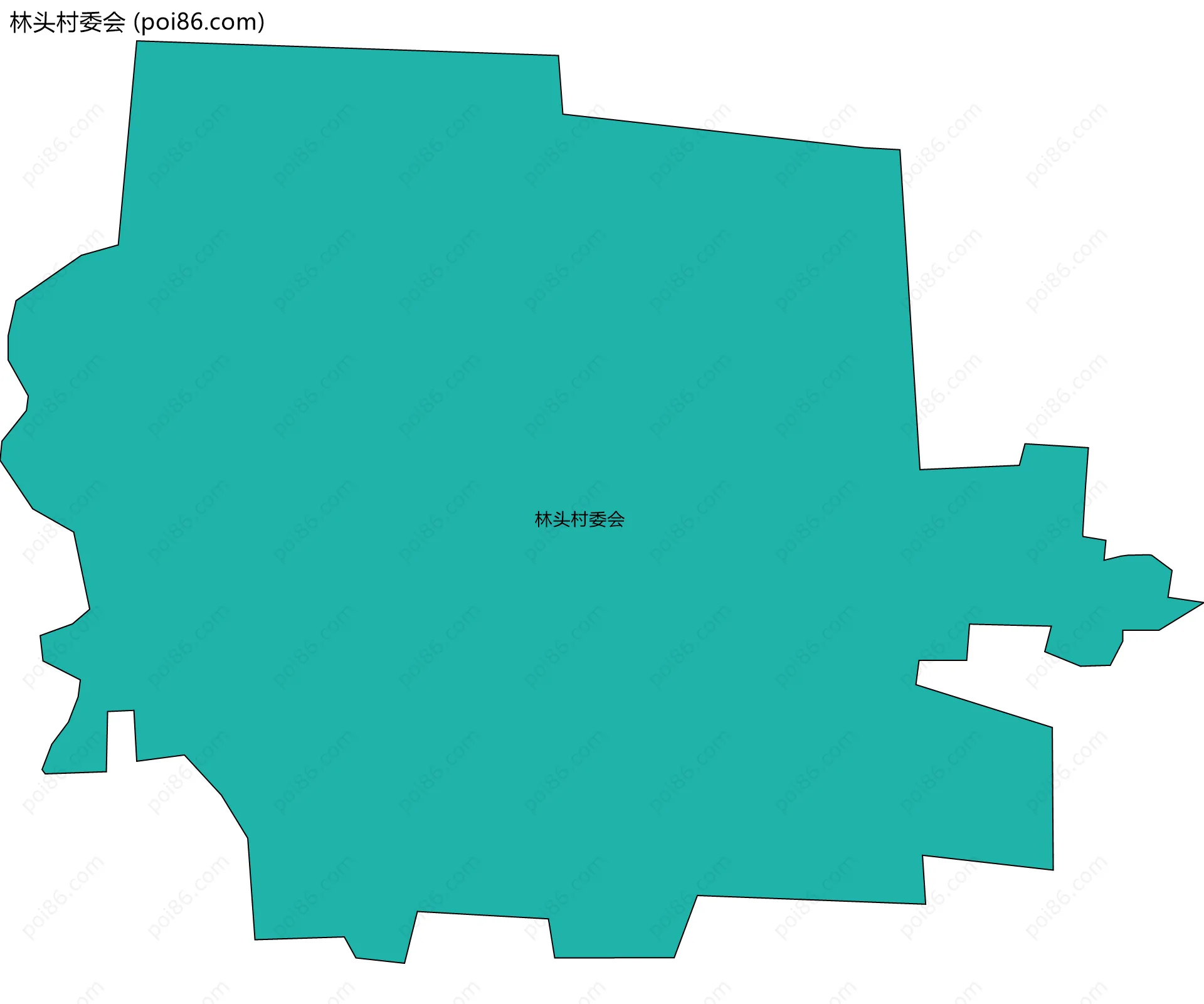 林头村委会边界地图