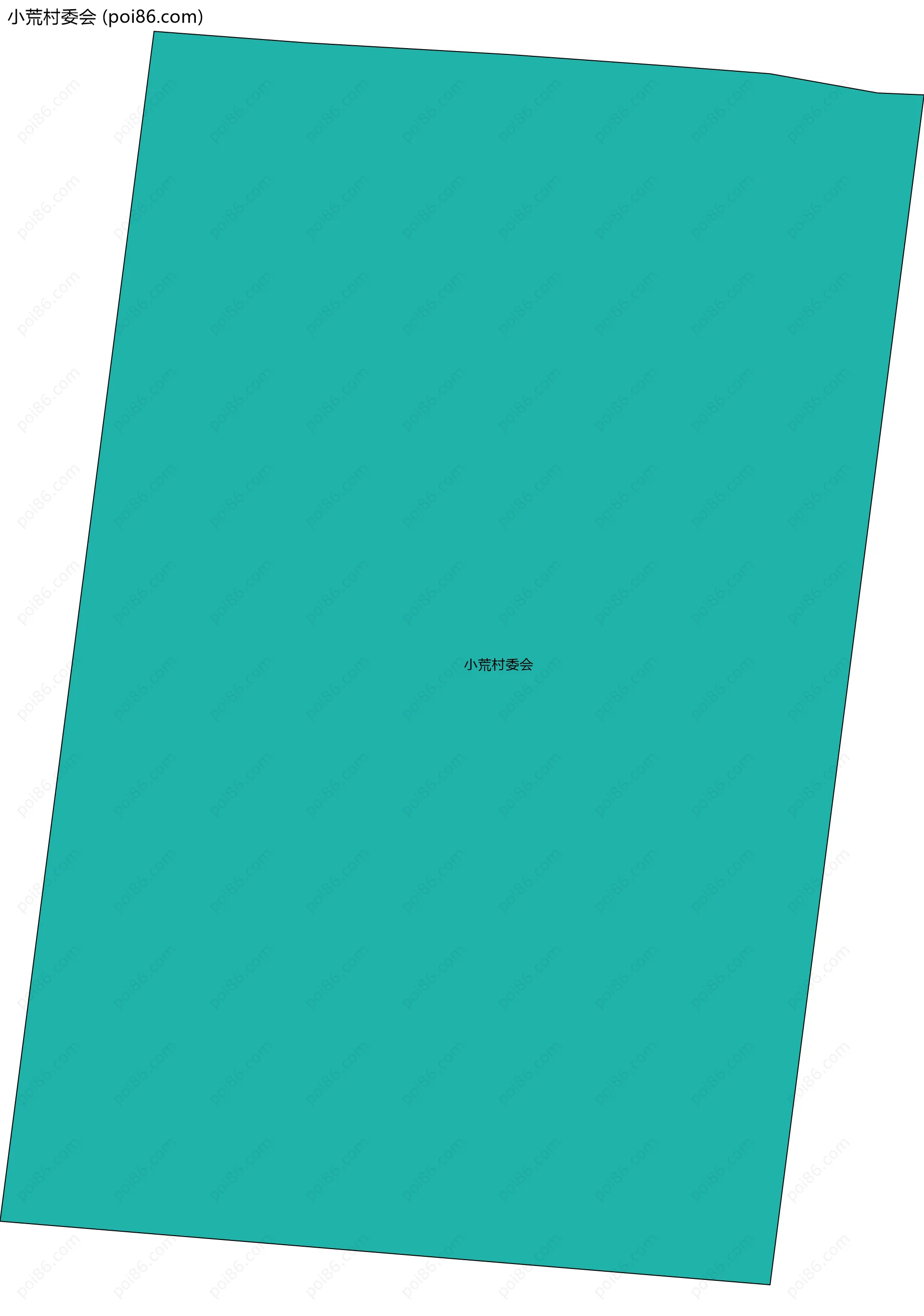 小荒村委会边界地图