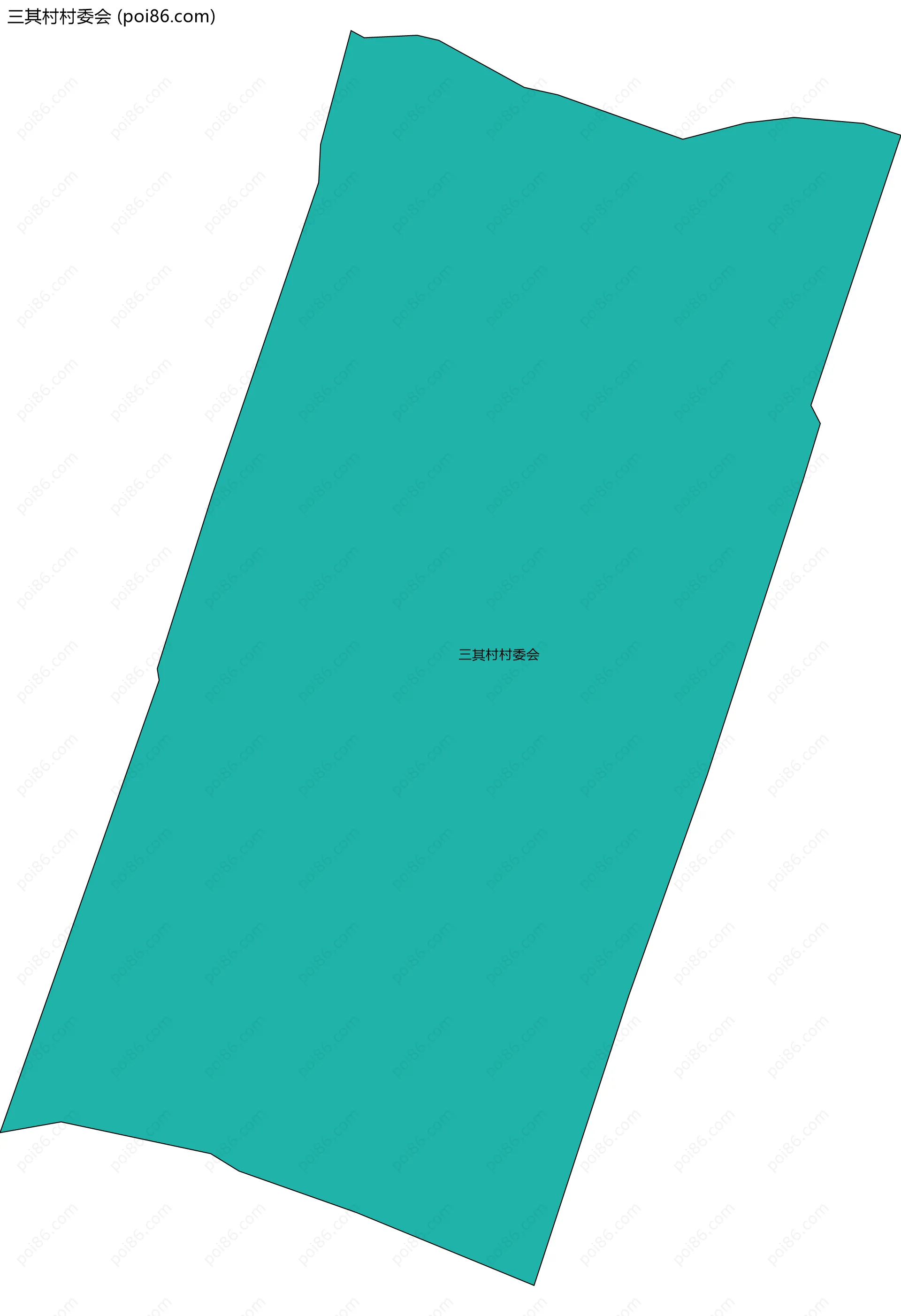 三其村村委会边界地图