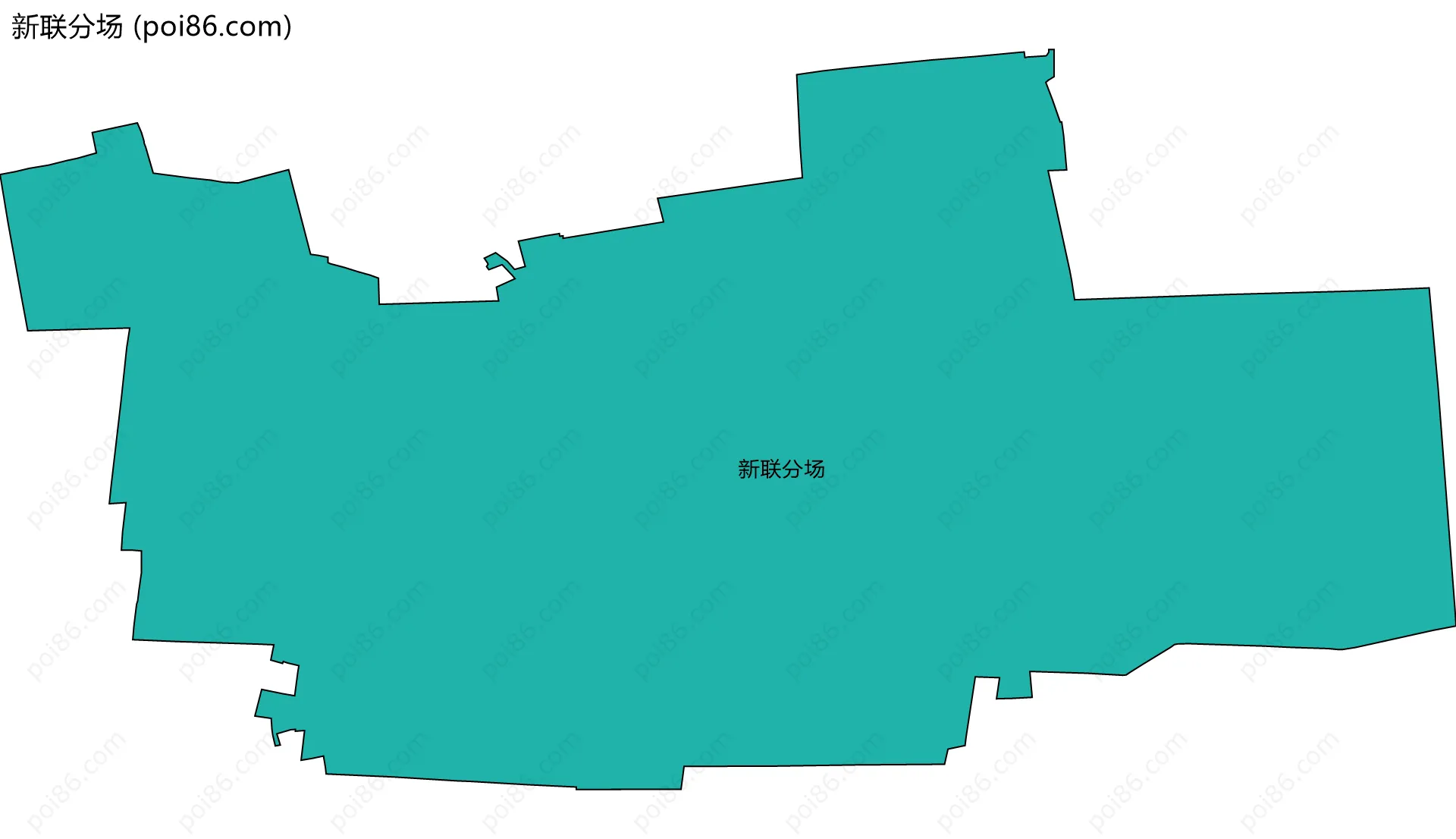 新联分场边界地图