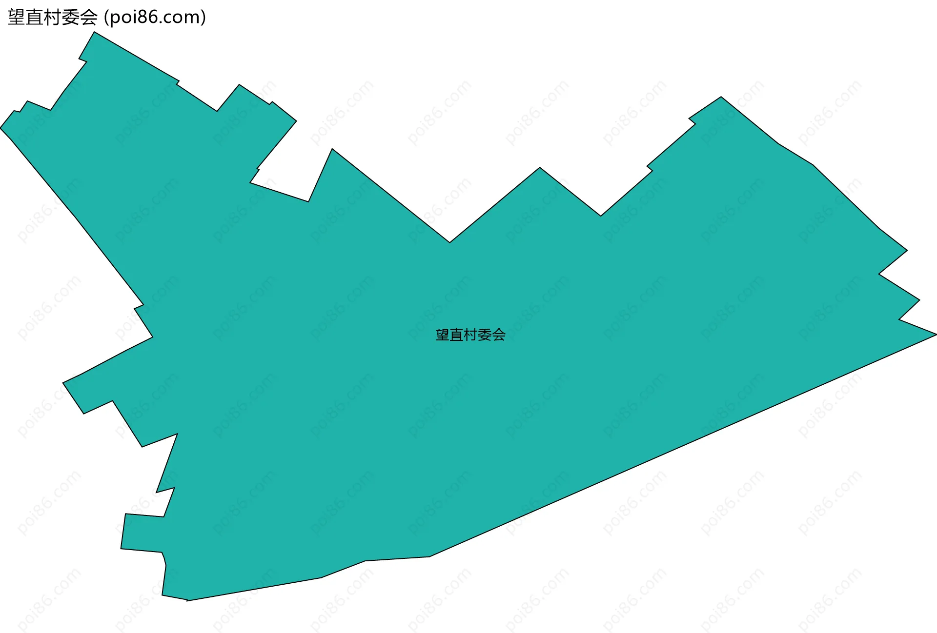 望直村委会边界地图