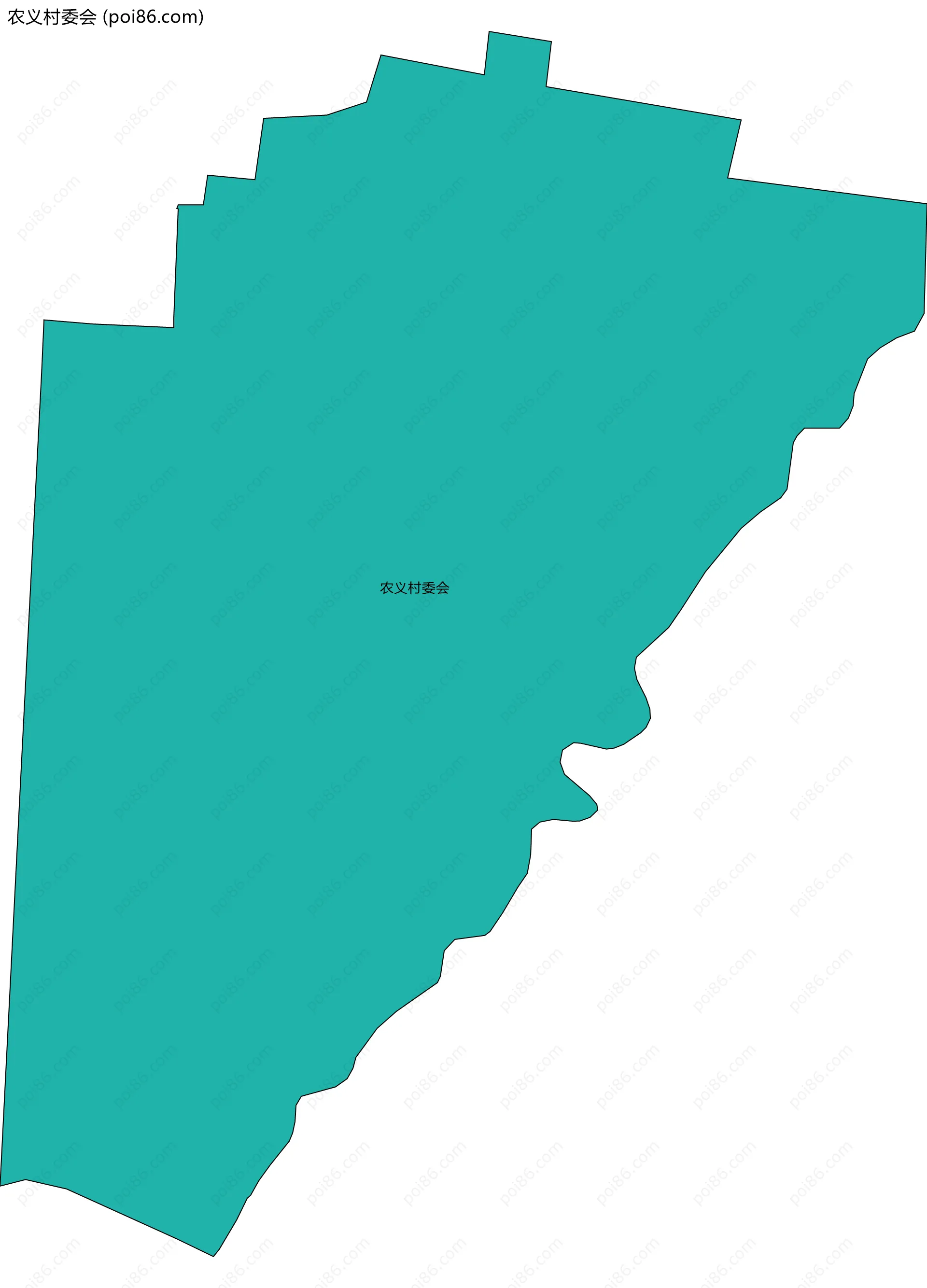 农义村委会边界地图
