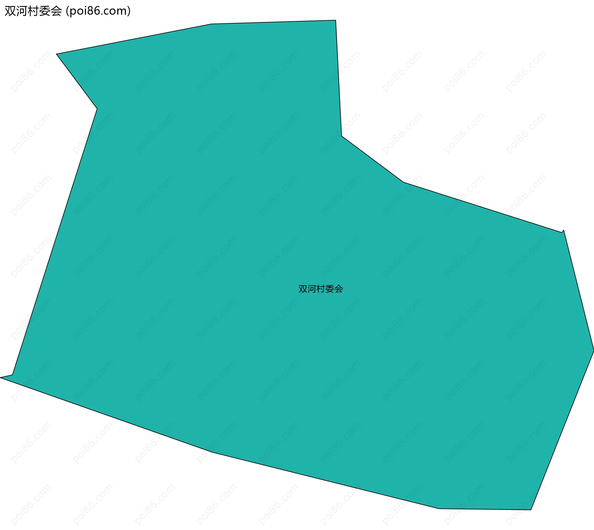 双河村委会边界地图