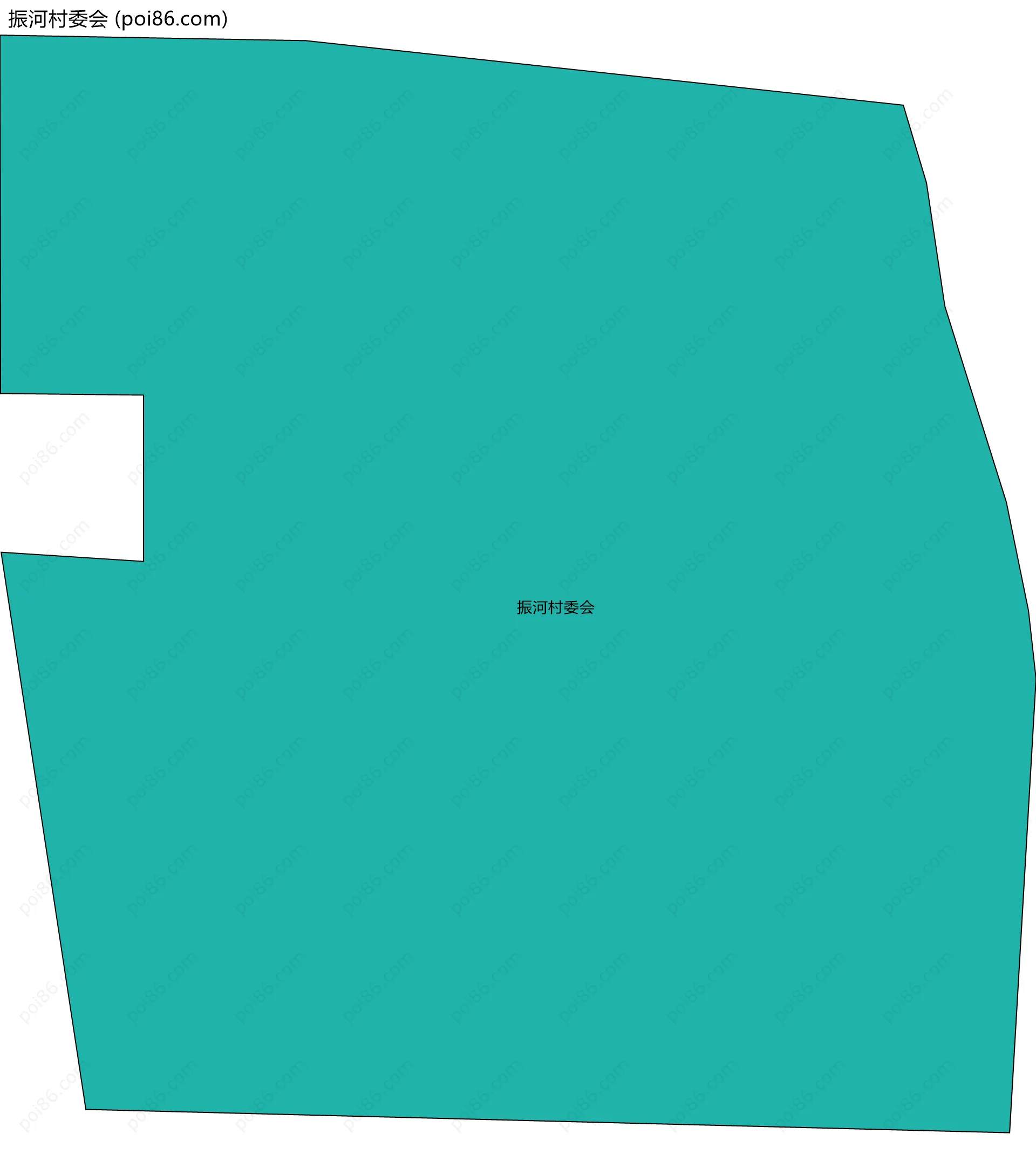 振河村委会边界地图