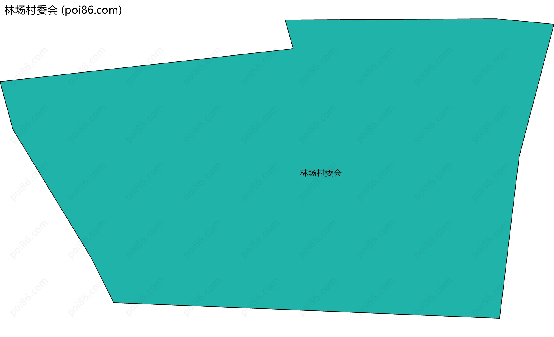 林场村委会边界地图
