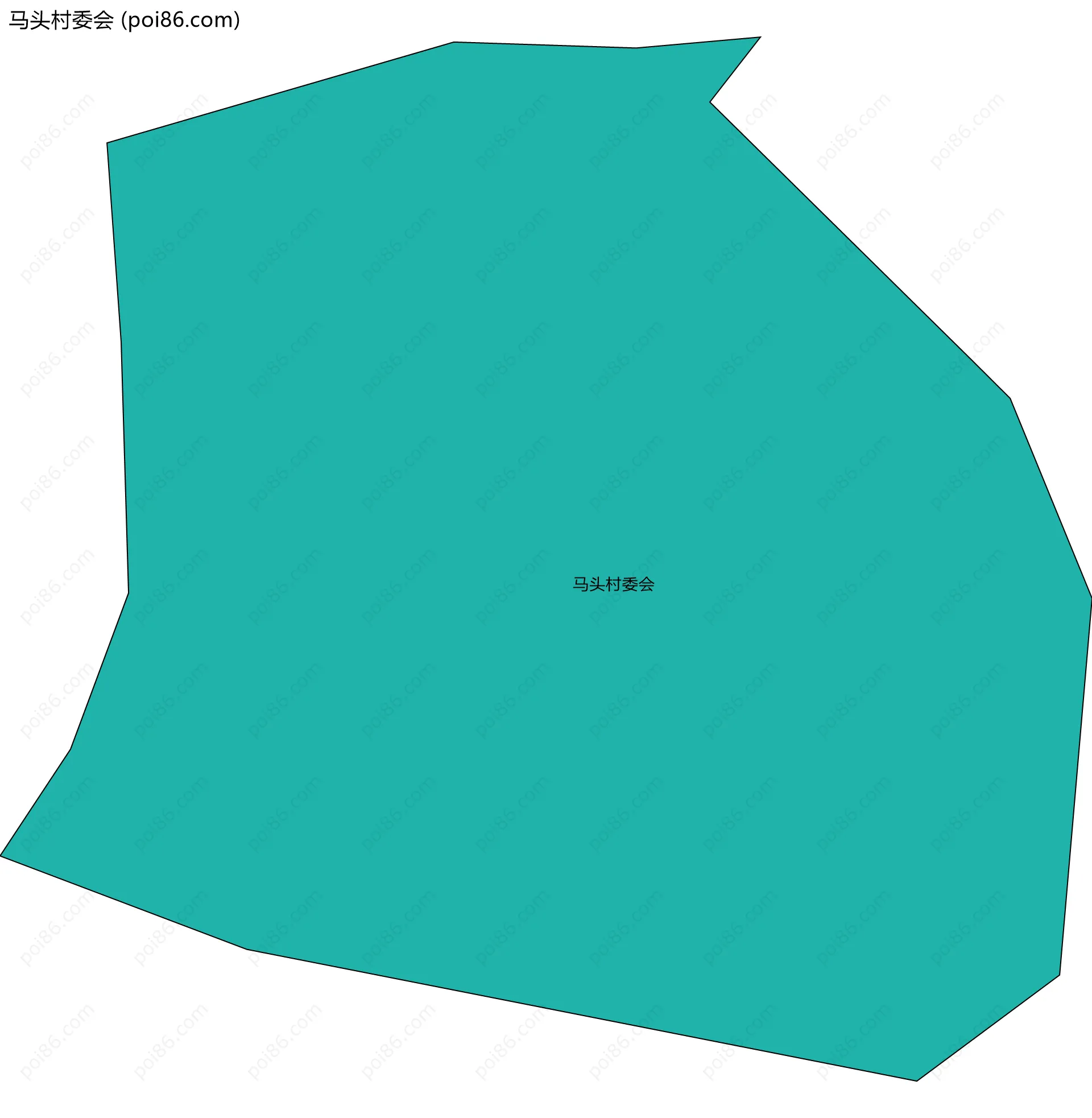 马头村委会边界地图