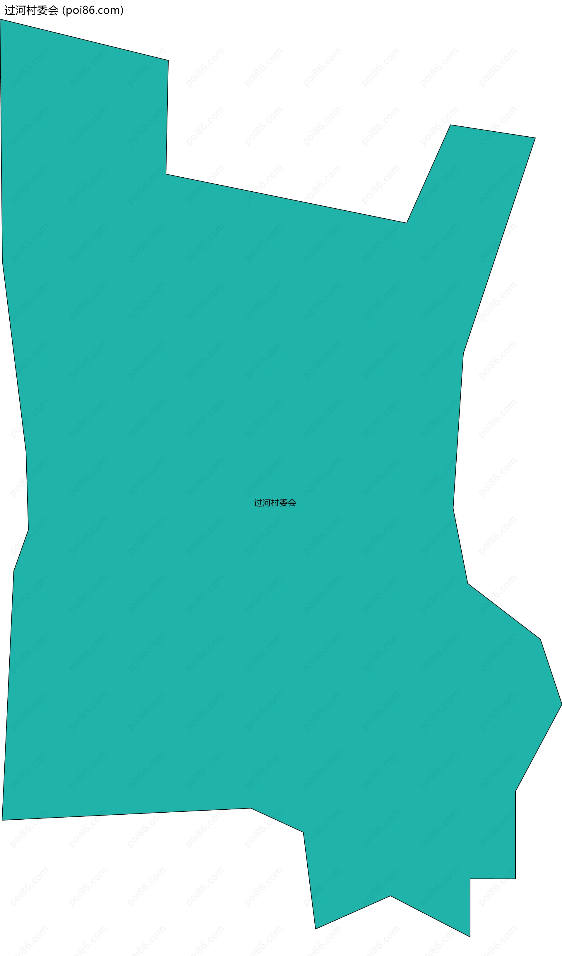 过河村委会边界地图