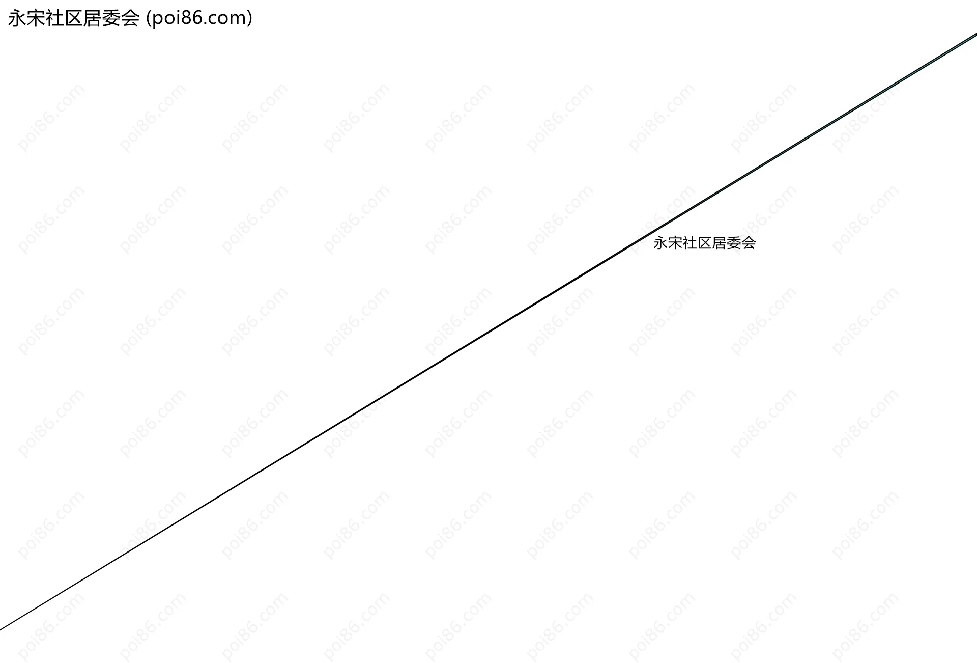 永宋社区居委会边界地图