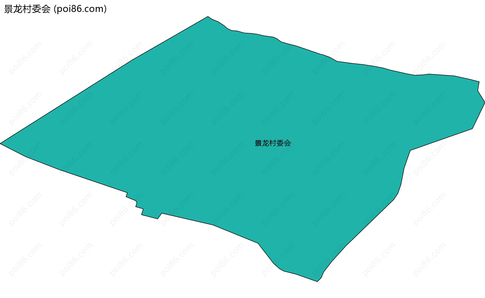 景龙村委会边界地图
