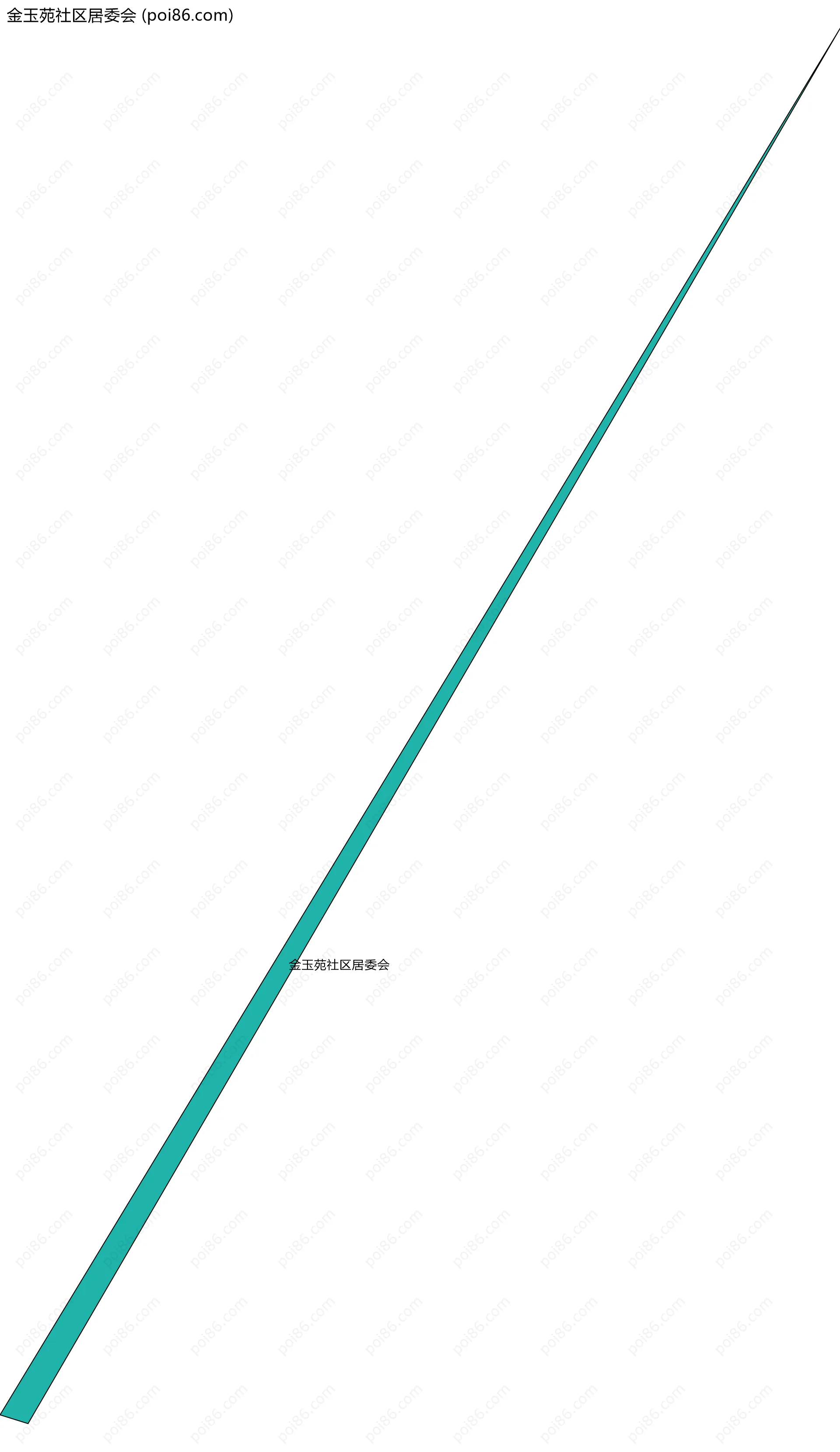 金玉苑社区居委会边界地图