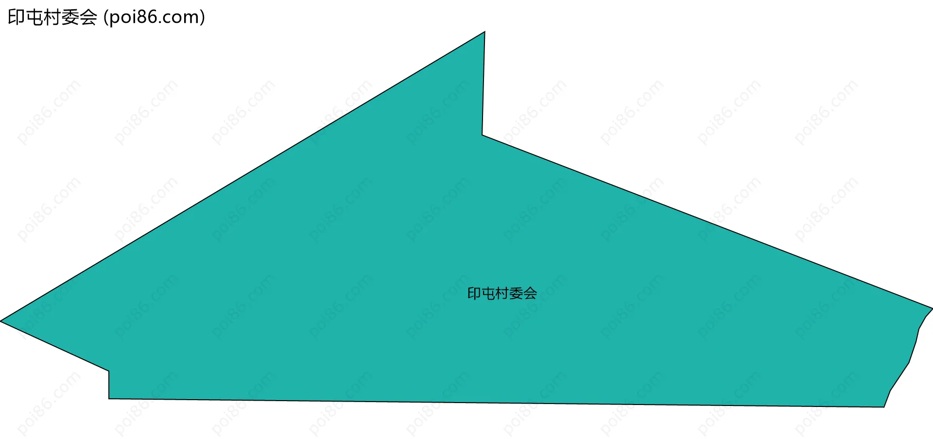印屯村委会边界地图
