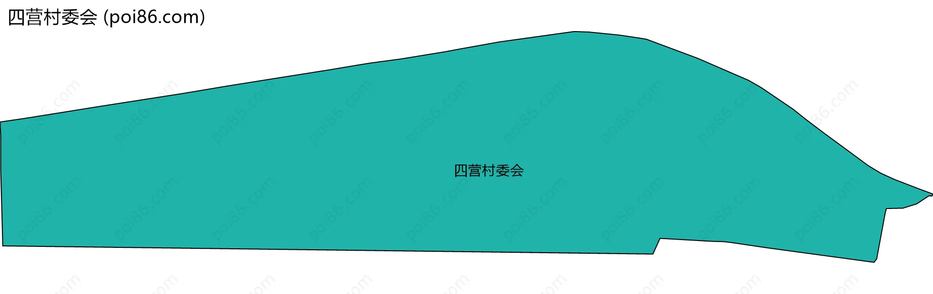 四营村委会边界地图