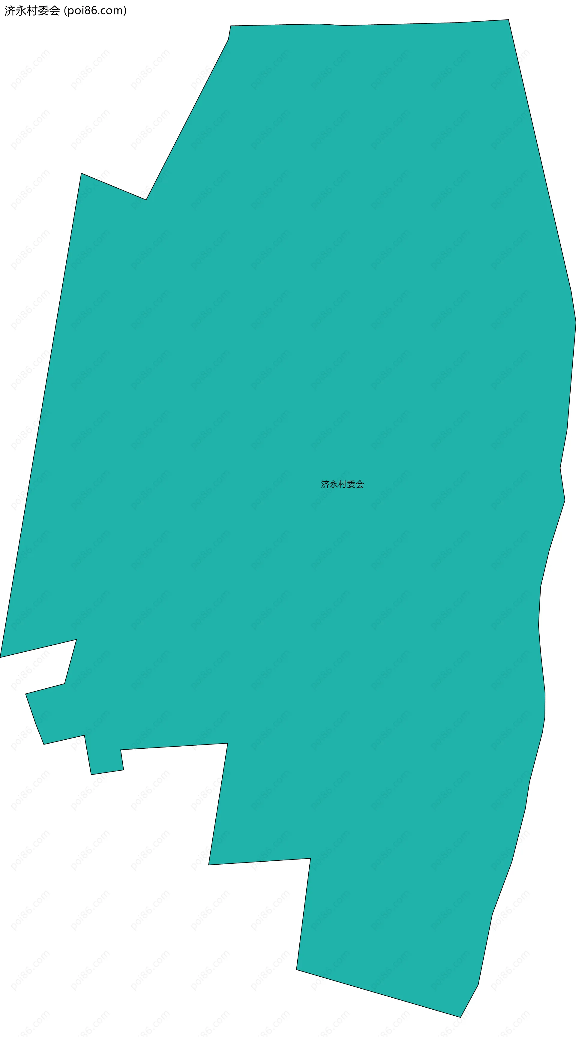 济永村委会边界地图