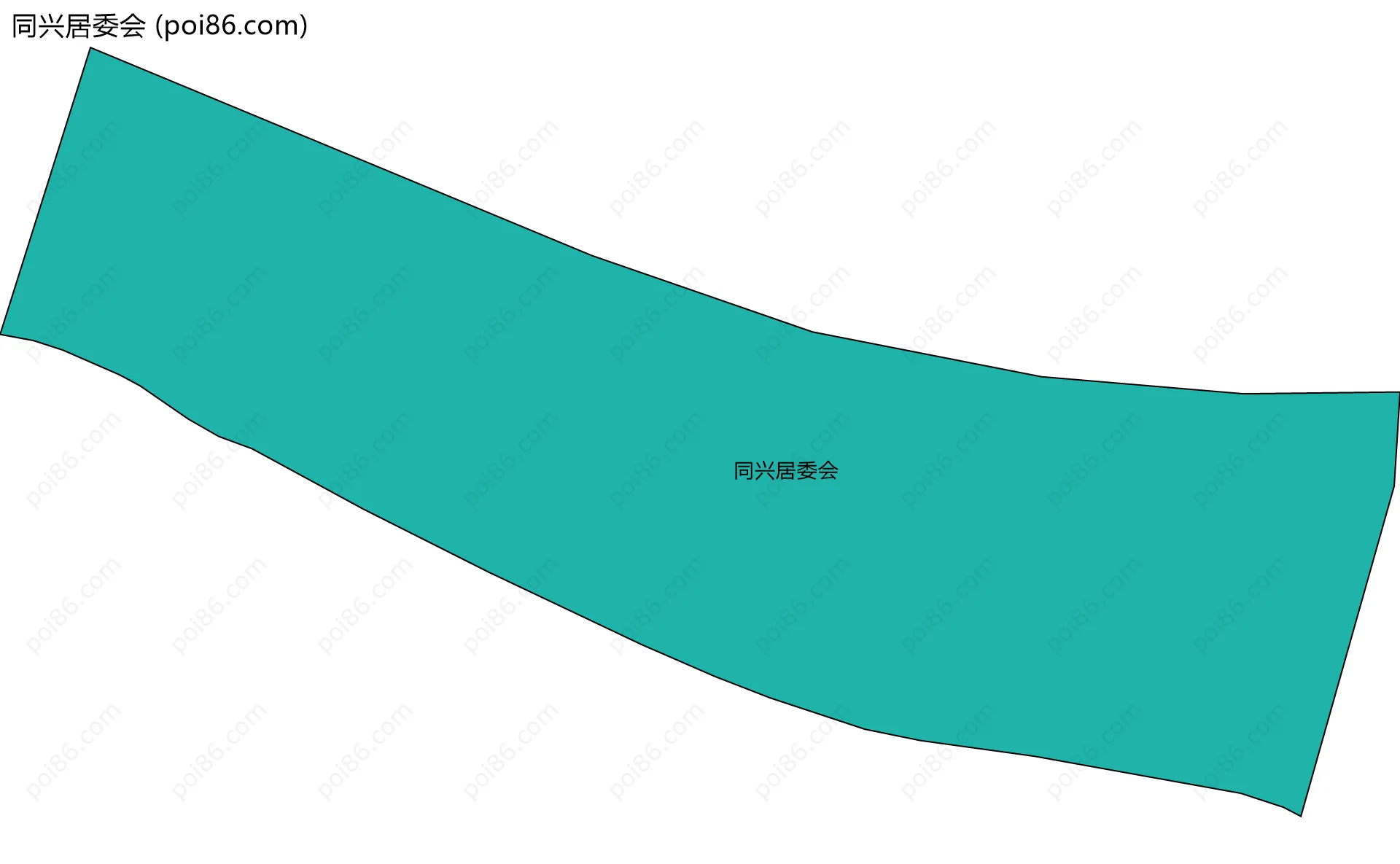 同兴居委会边界地图