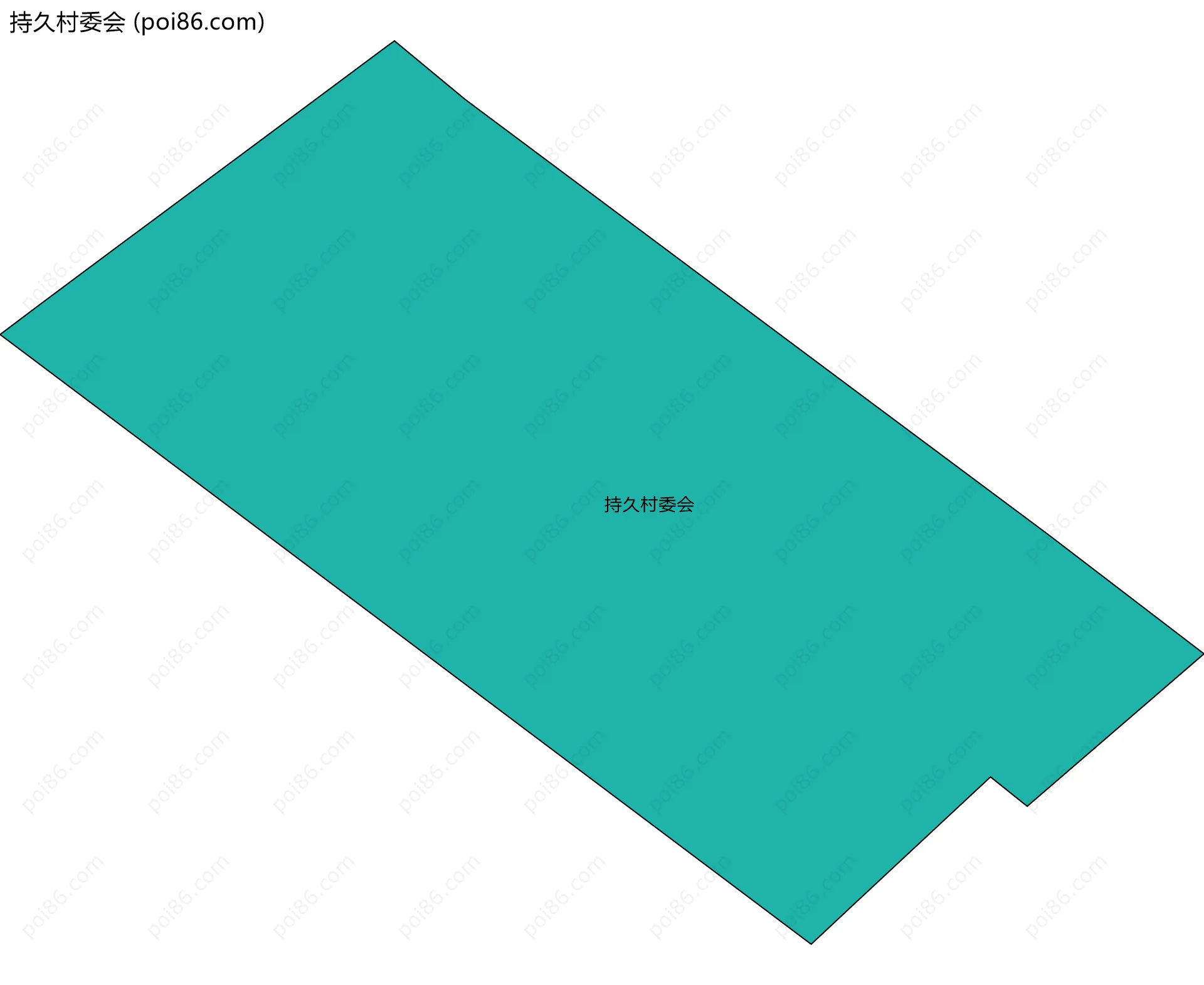 持久村委会边界地图