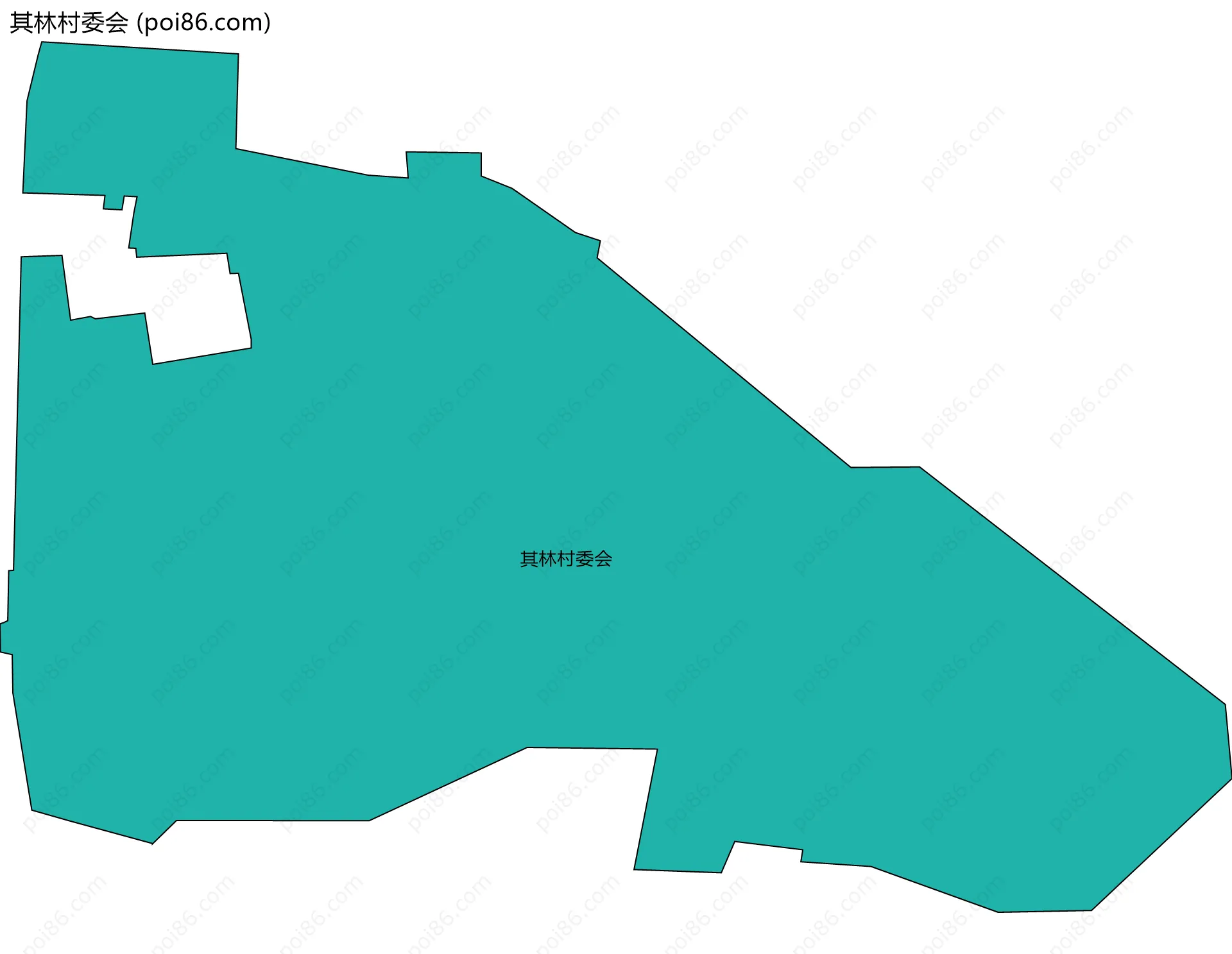 其林村委会边界地图