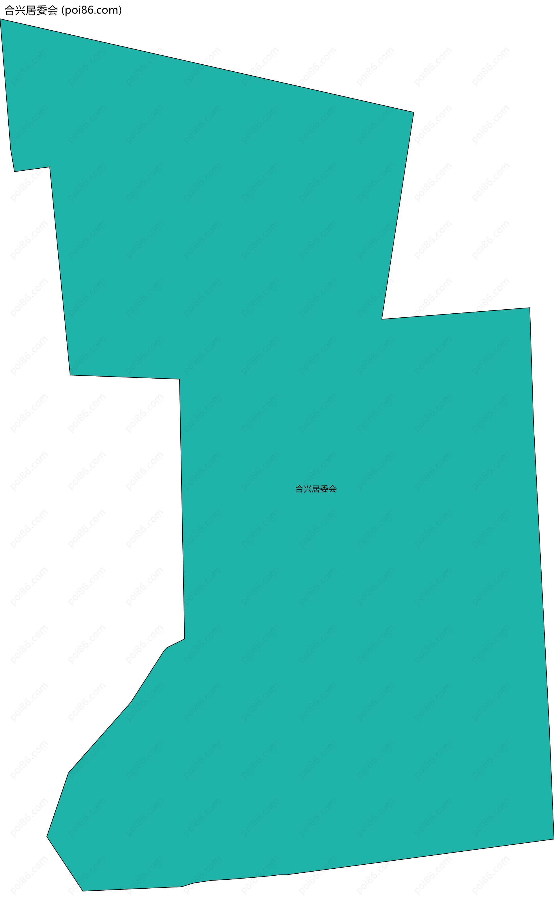 合兴居委会边界地图