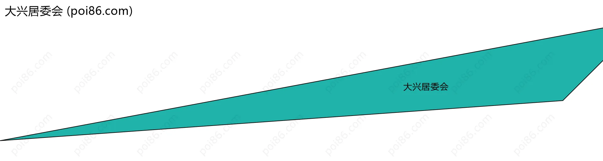大兴居委会边界地图