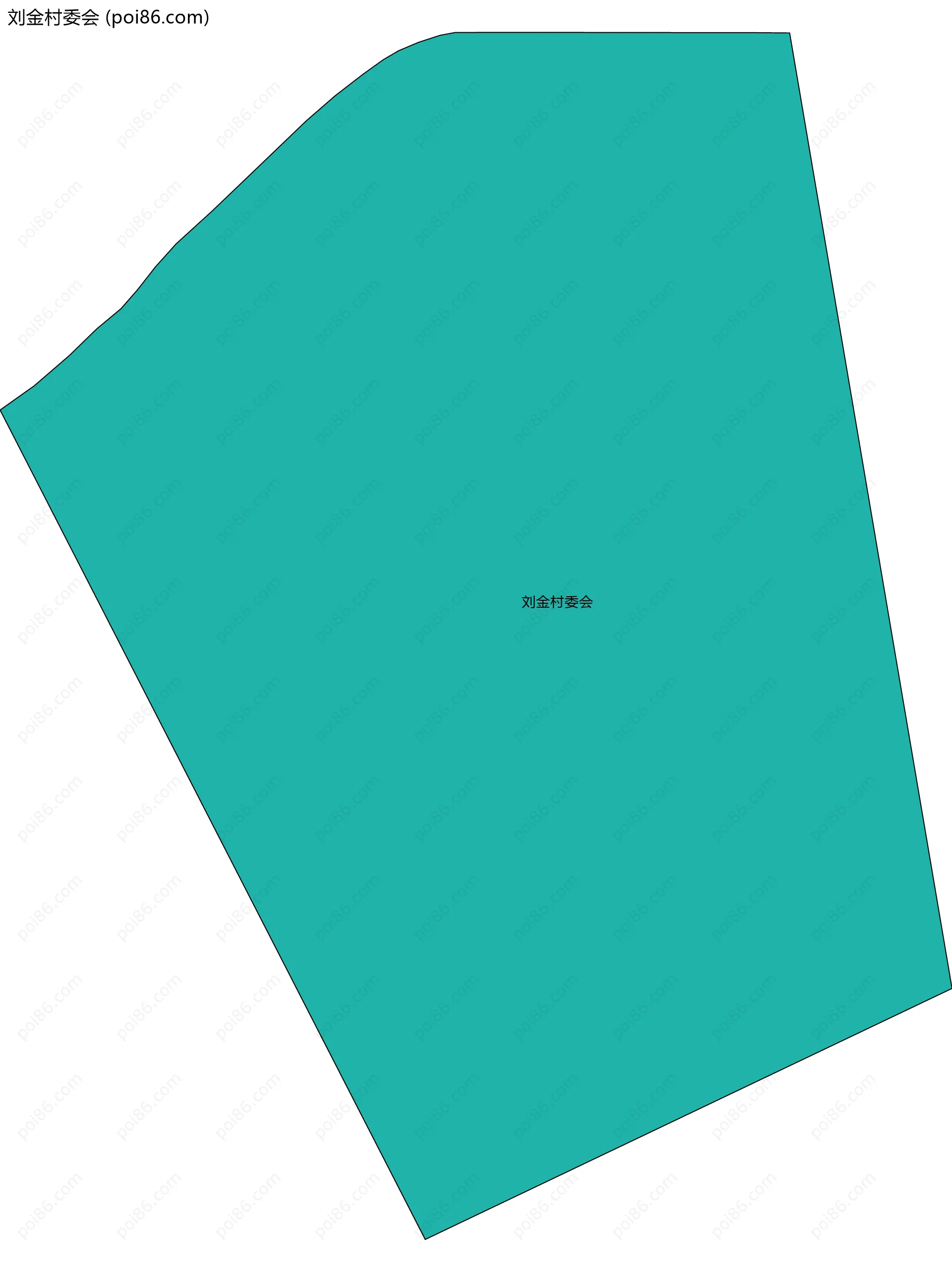 刘金村委会边界地图