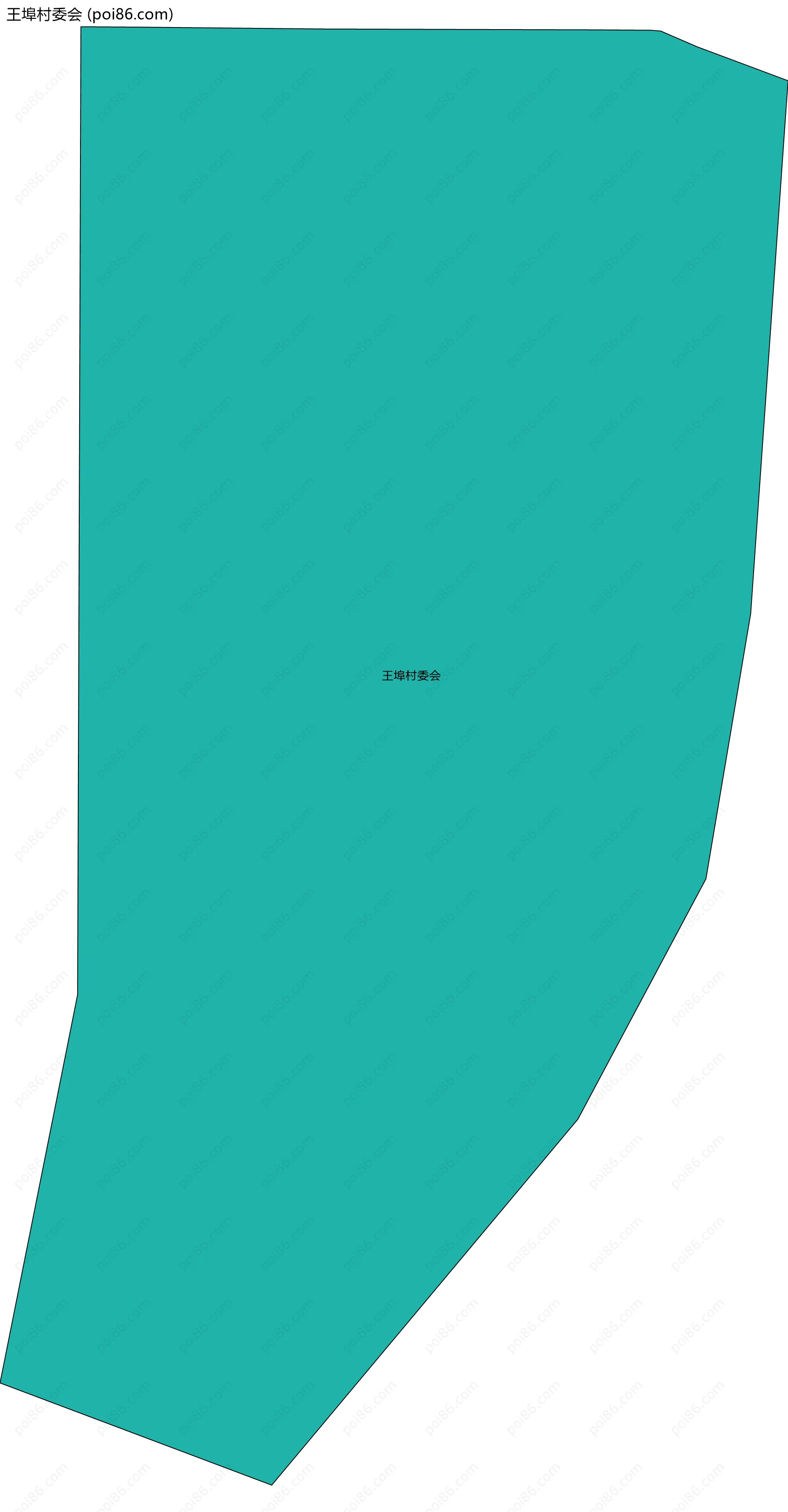 王埠村委会边界地图