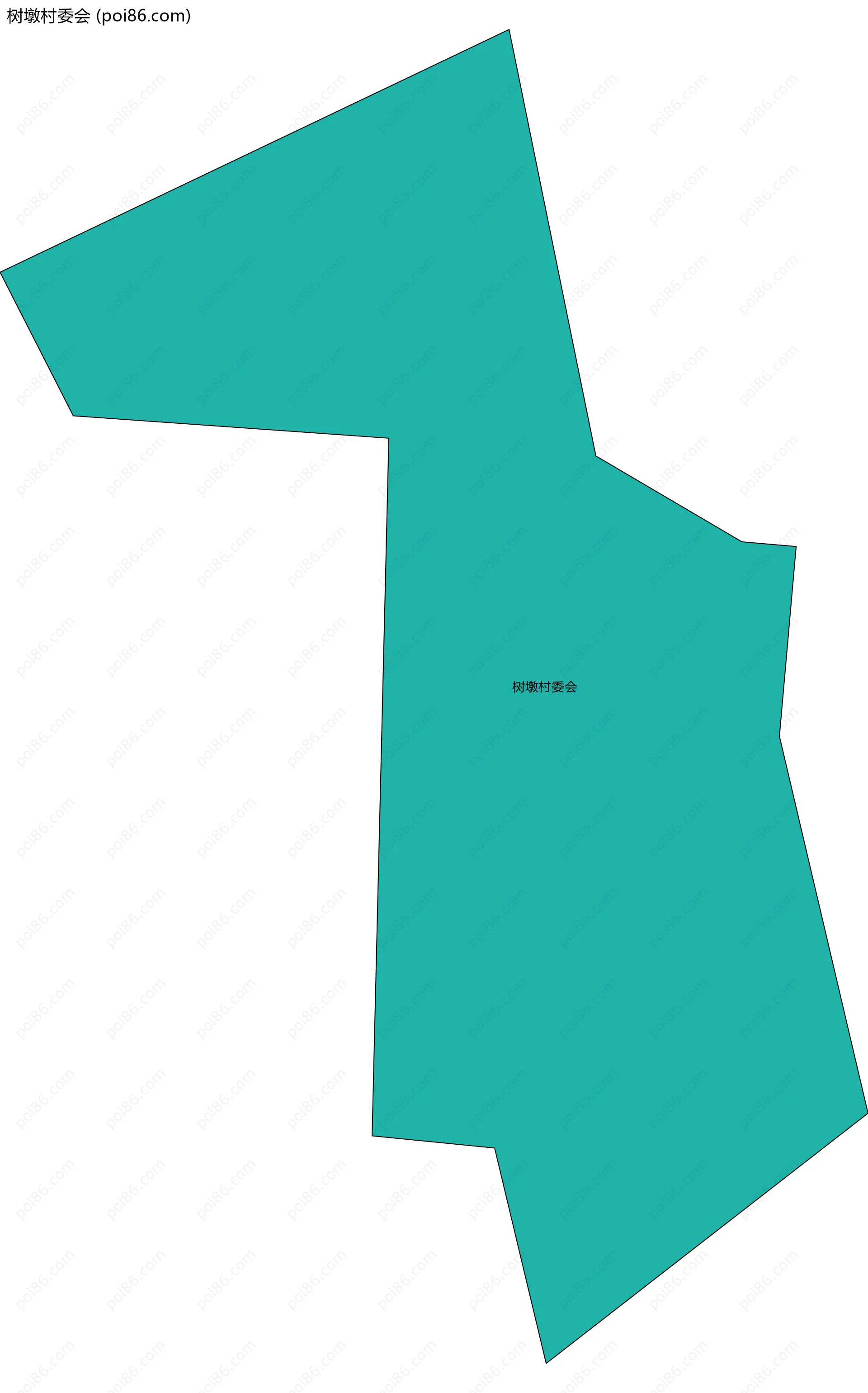 树墩村委会边界地图