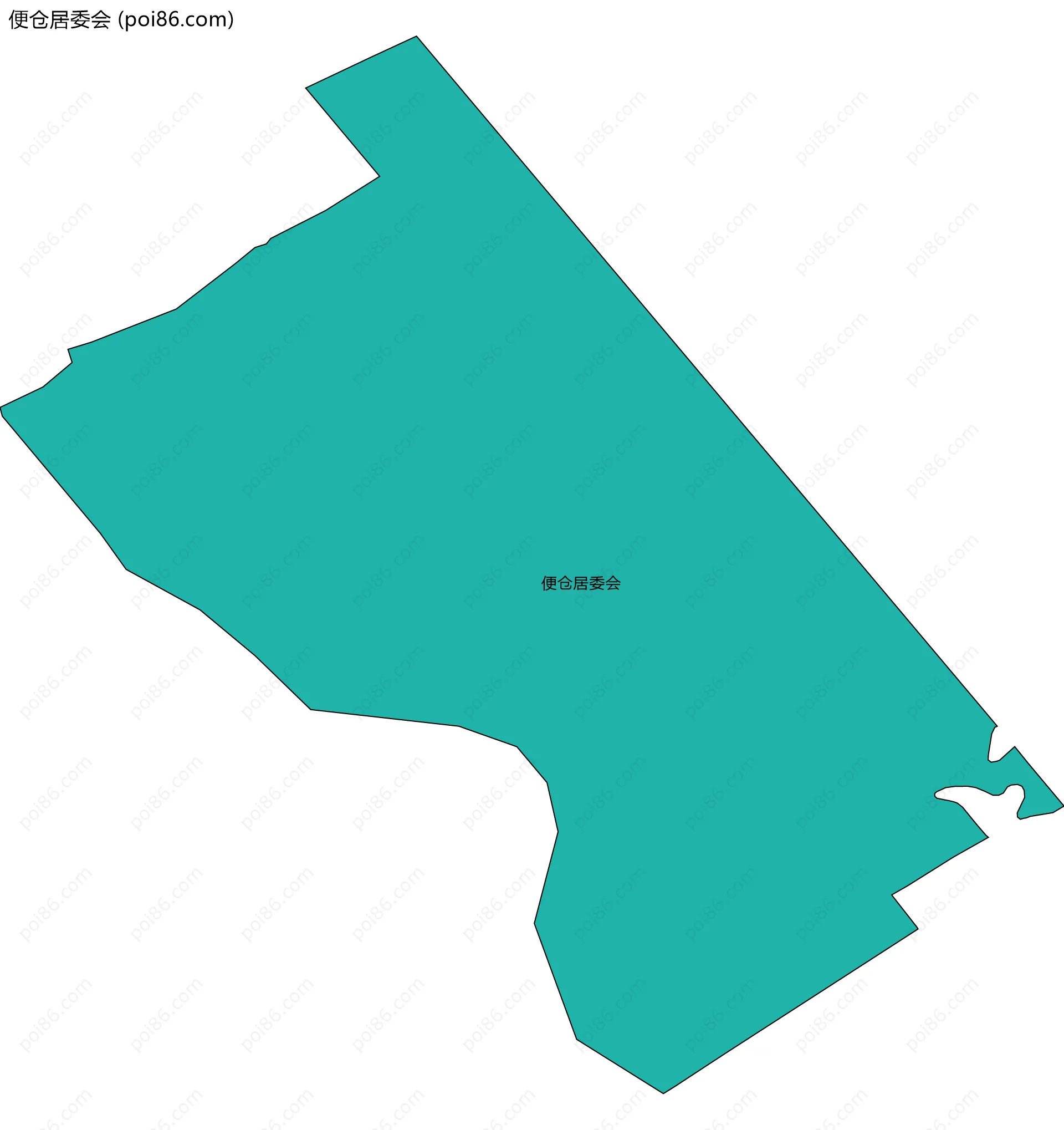便仓居委会边界地图