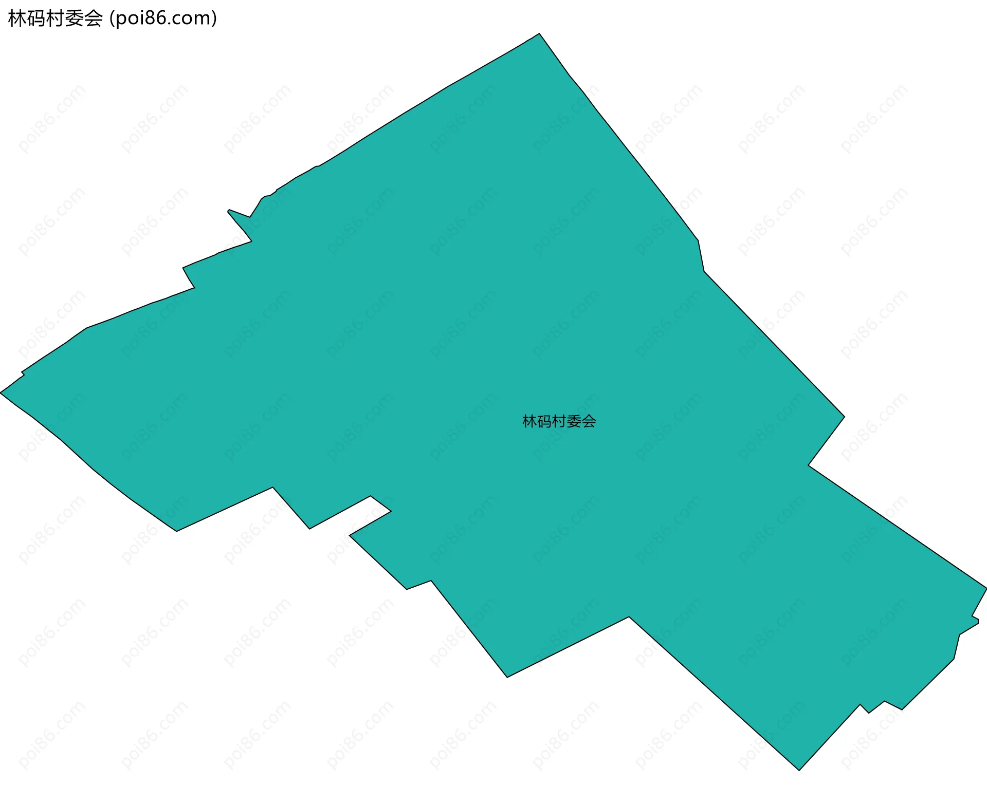 林码村委会边界地图