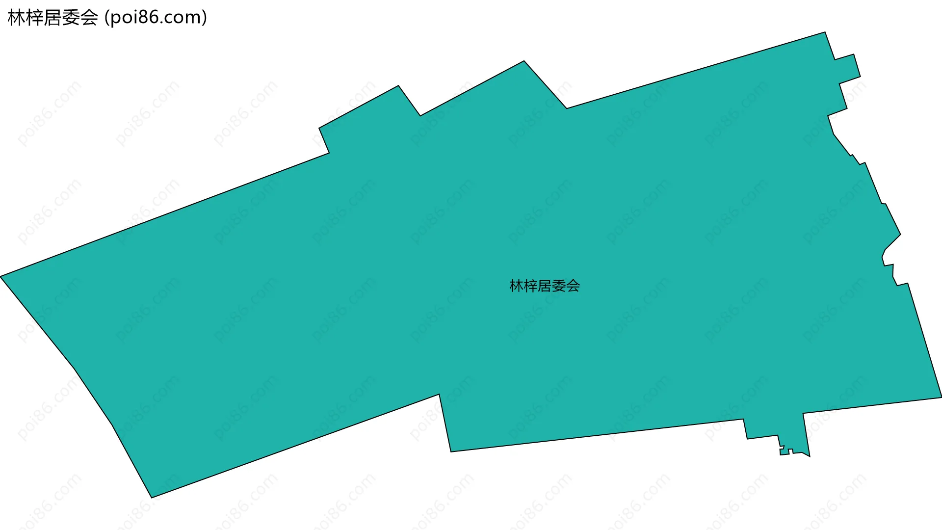 林梓居委会边界地图