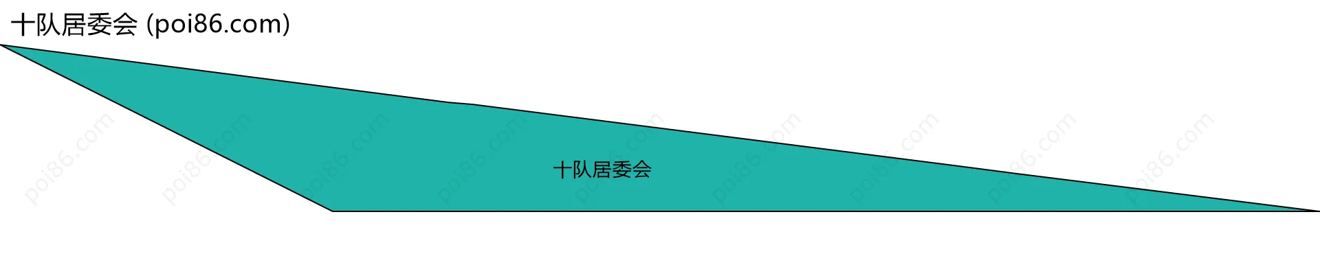 十队居委会边界地图