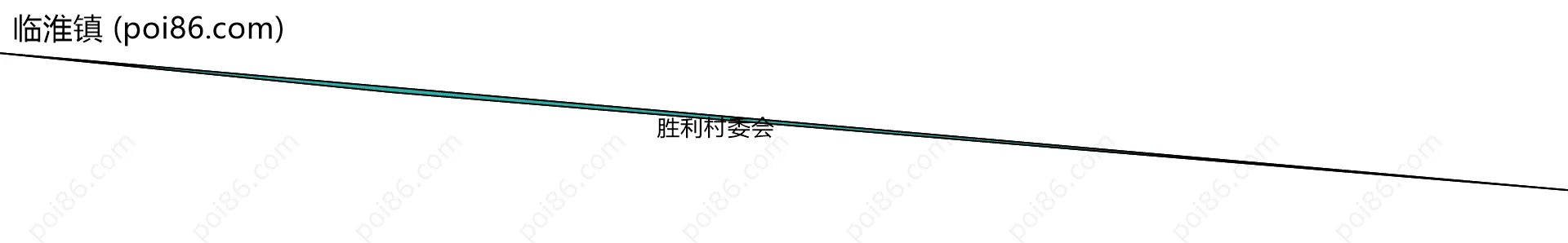 临淮镇边界地图(五级行政区划)