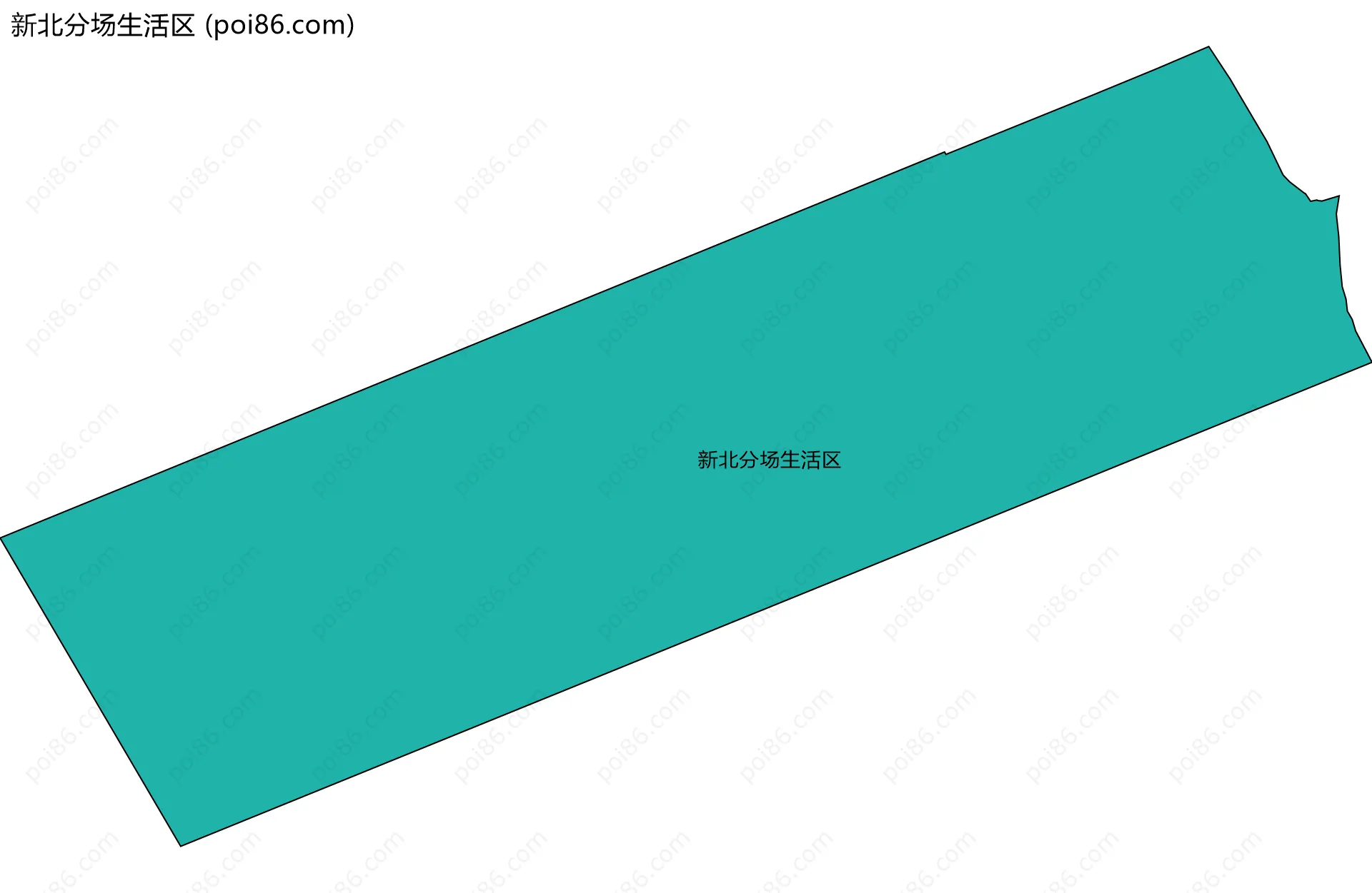 新北分场生活区边界地图