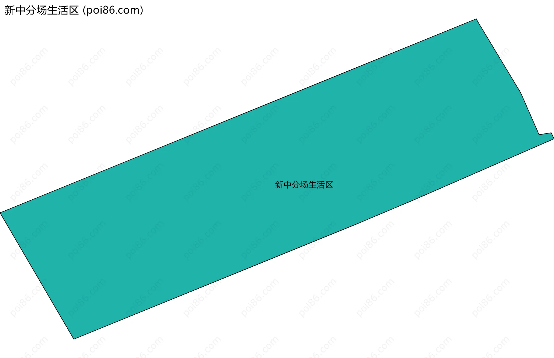 新中分场生活区边界地图