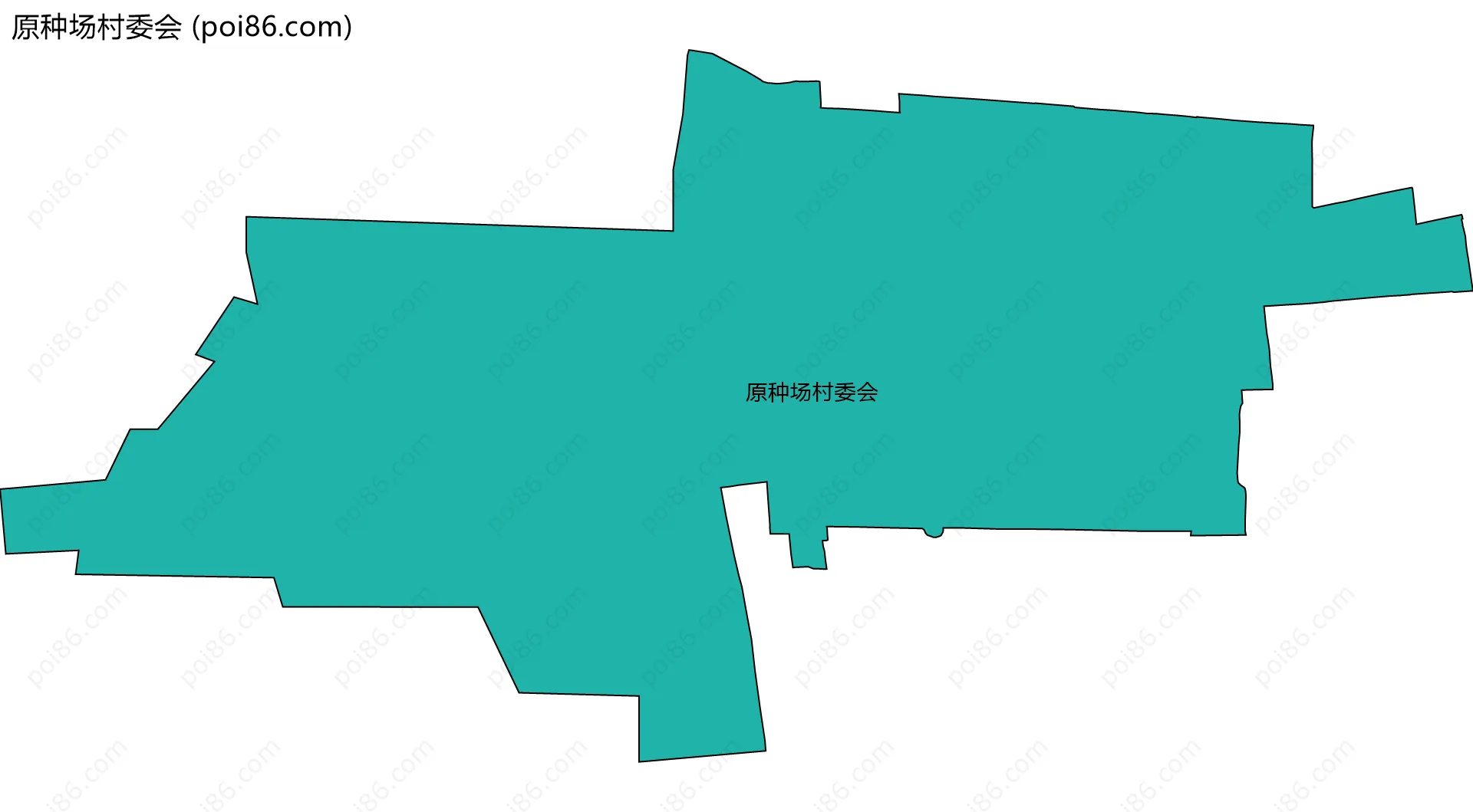 原种场村委会边界地图