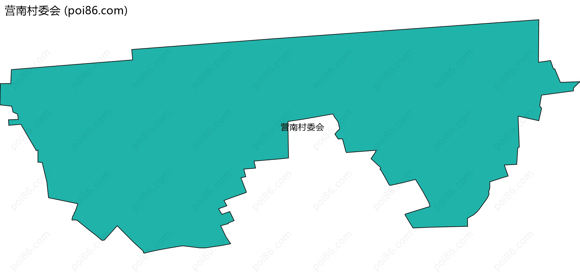 营南村委会边界地图